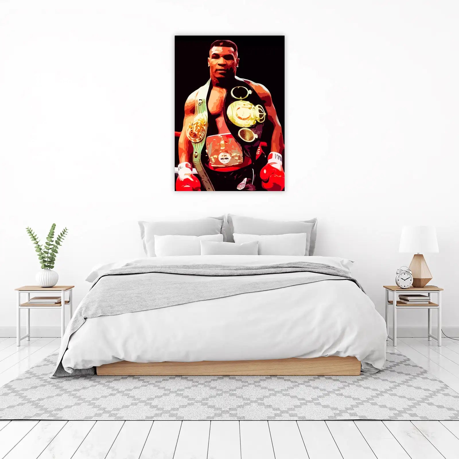 Mike Tyson Champion Fighter Pop Art Wall Art