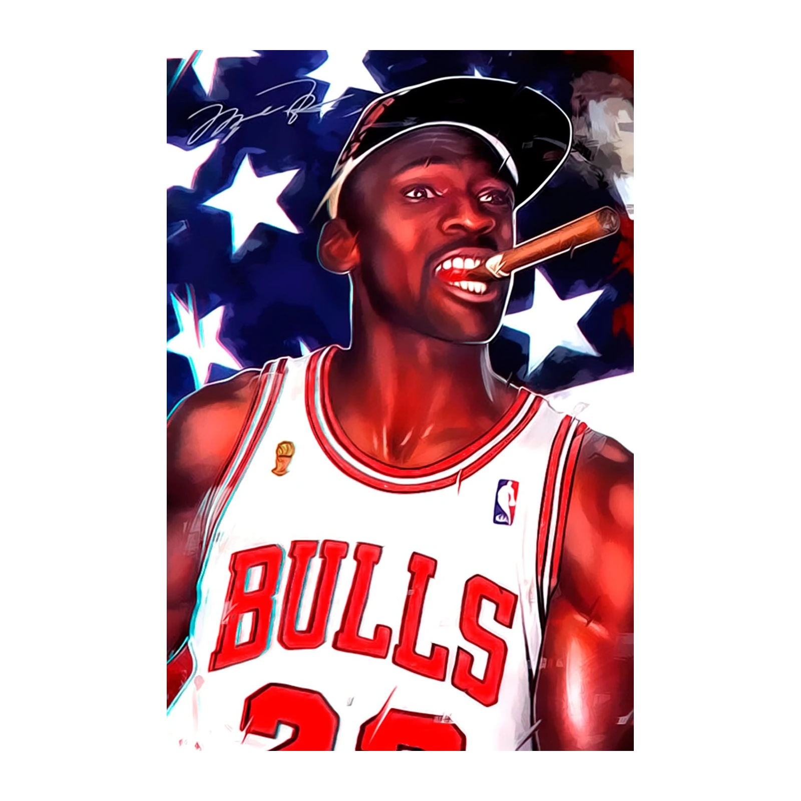 Michael Jordan "Bulls Legend" Wall Art