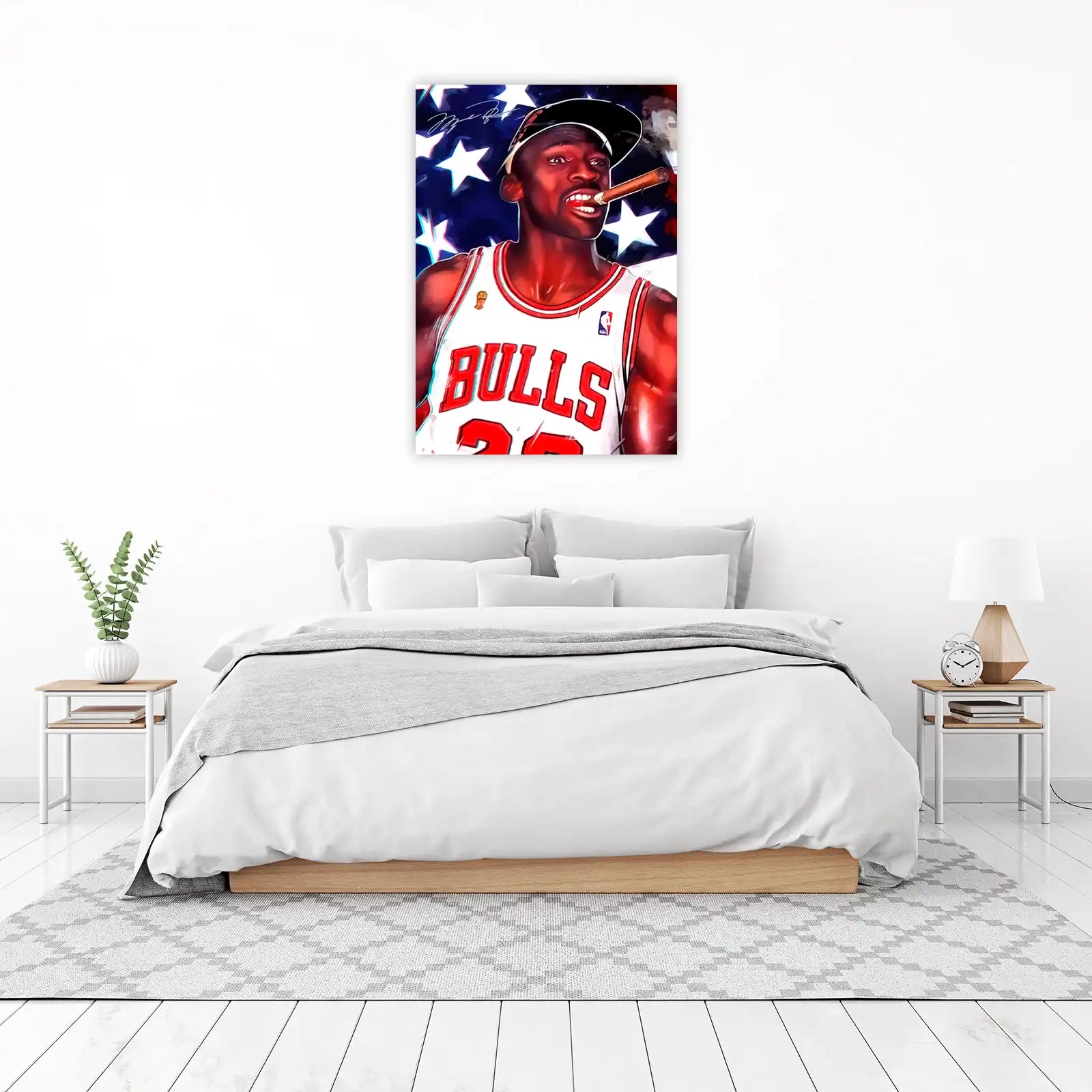 Michael Jordan "Bulls Legend" Wall Art