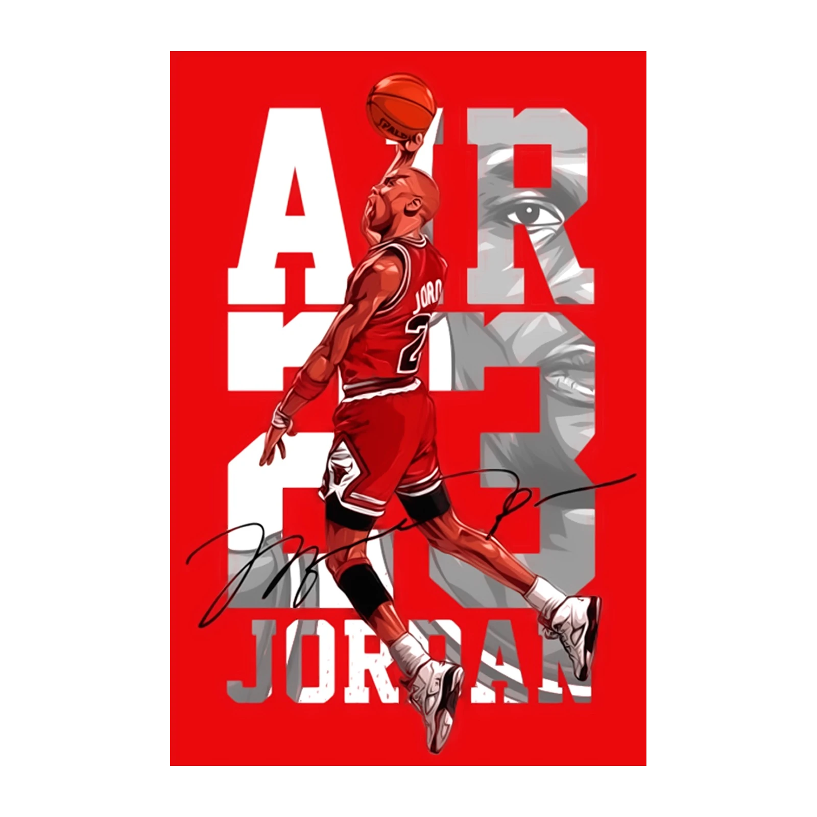 Michael Jordan "Air Jordan" Dunk Wall Art