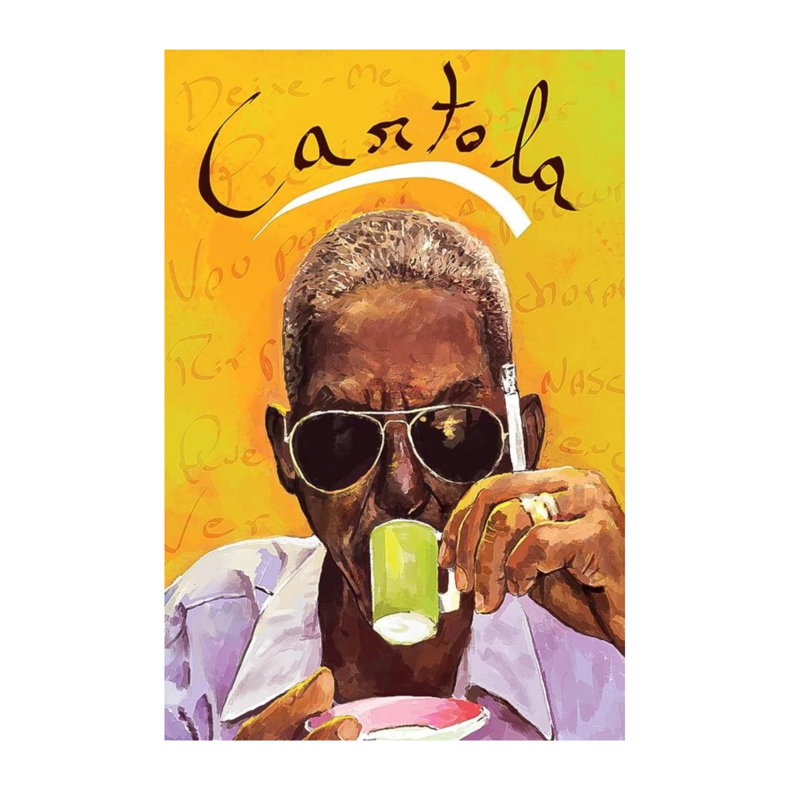 Cartola Bossa Nova Icon Portrait Wall Art