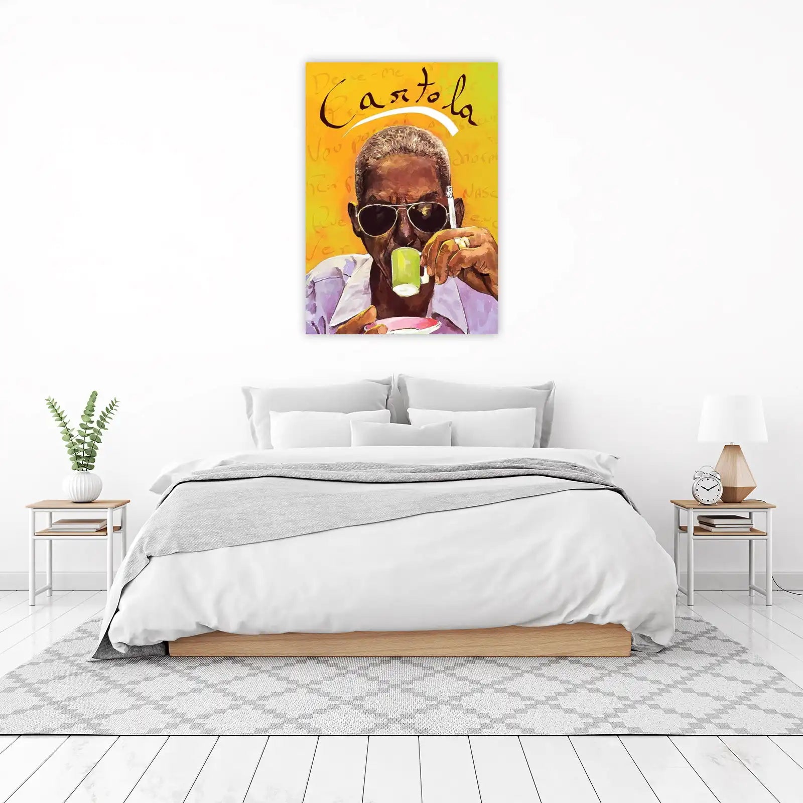 Cartola Bossa Nova Icon Portrait Wall Art