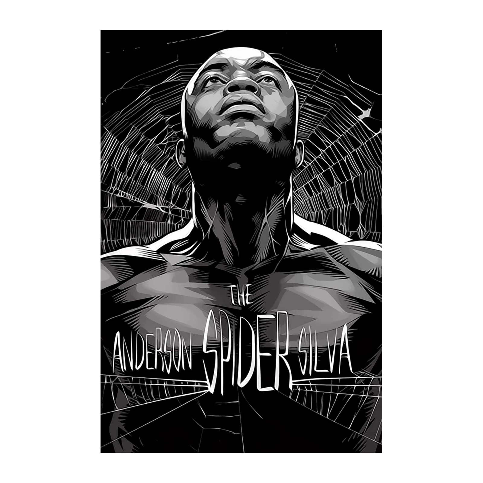 Anderson Silva "Spider" Graphic Wall Art