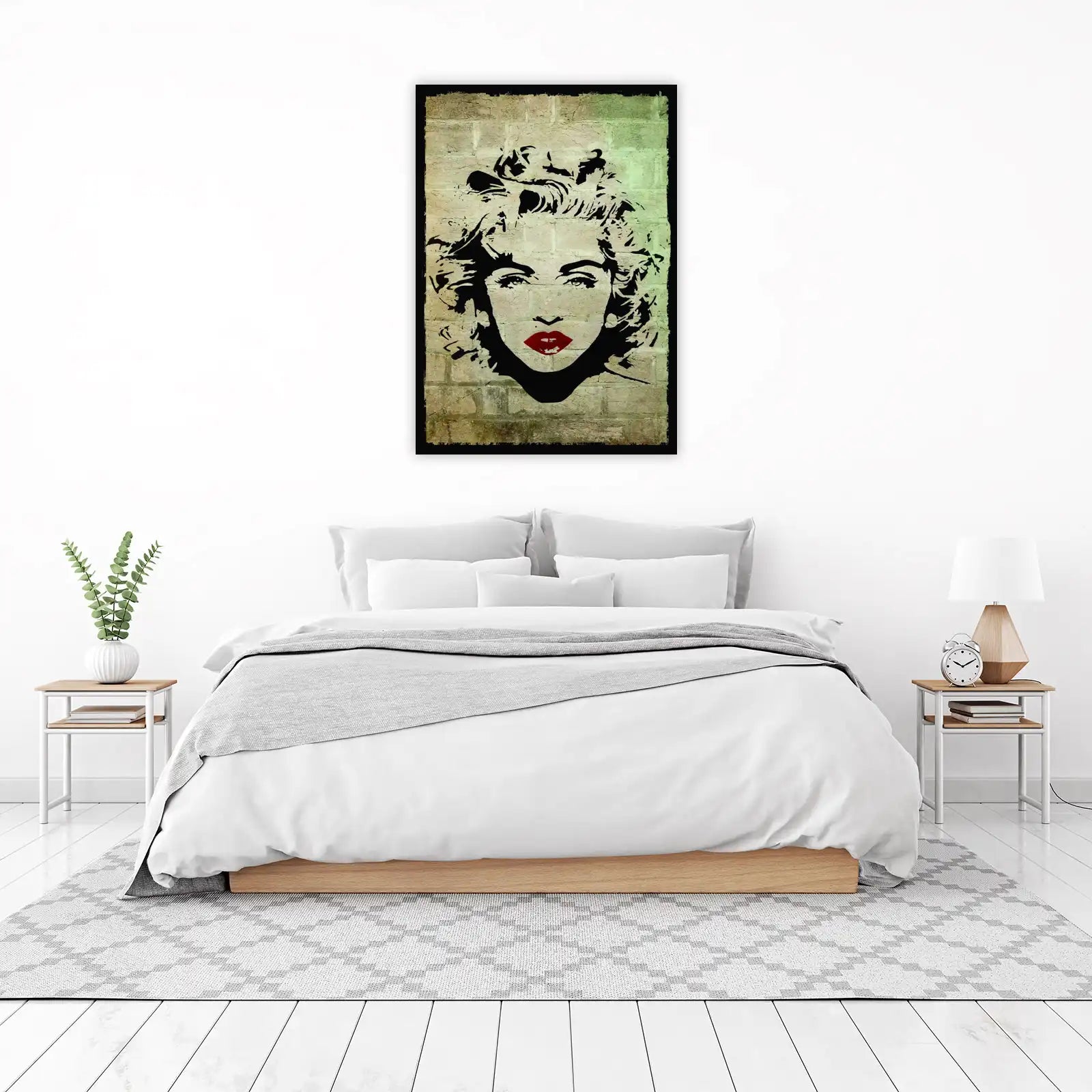 Iconic Marilyn Monroe Graffiti Wall Art Wall Art
