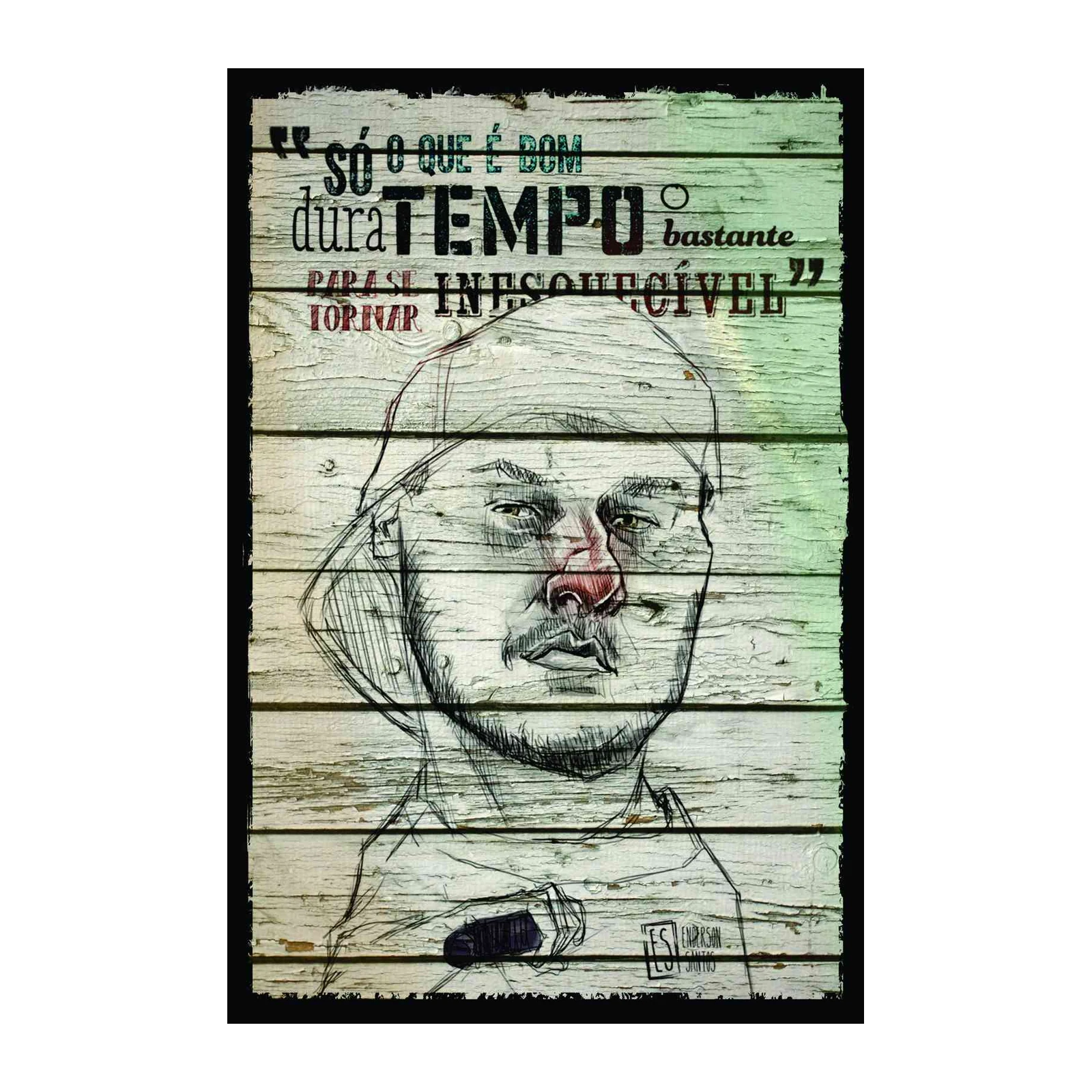 Urban Portrait Quote Wall Art