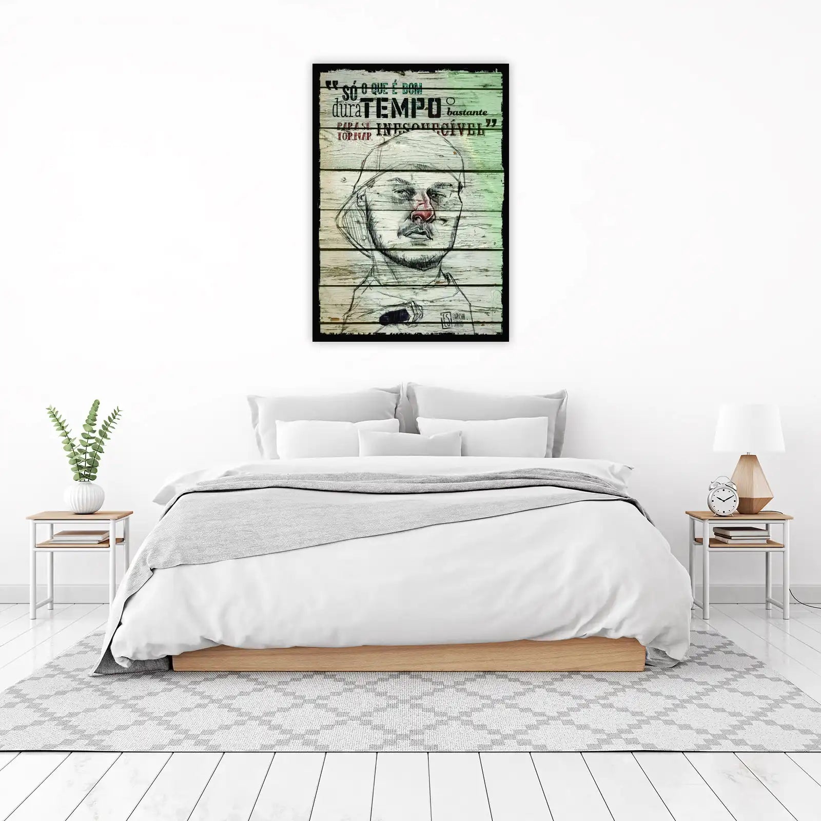 Urban Portrait Quote Wall Art