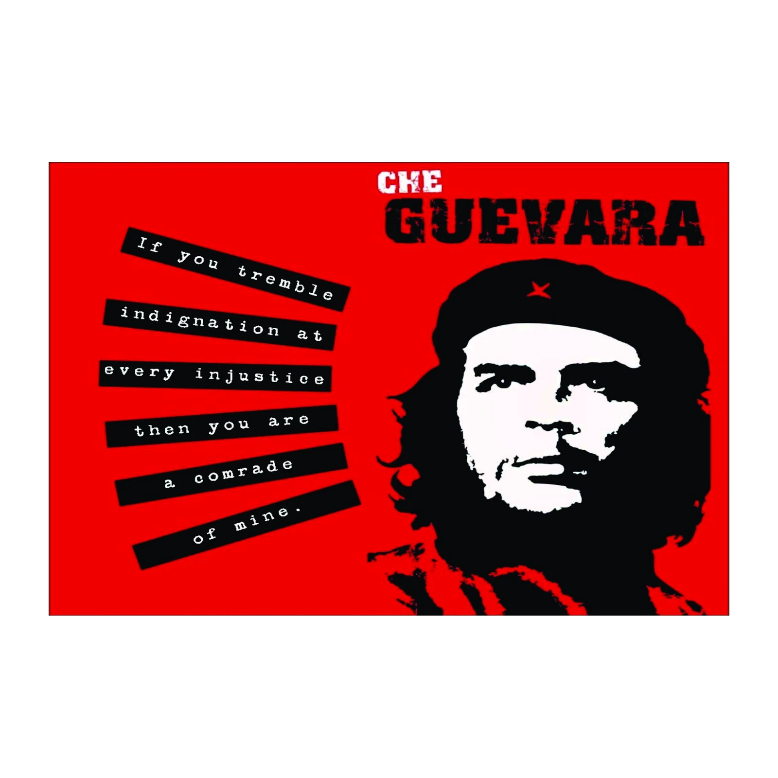 Che Guevara Motivational Quote Wall Art