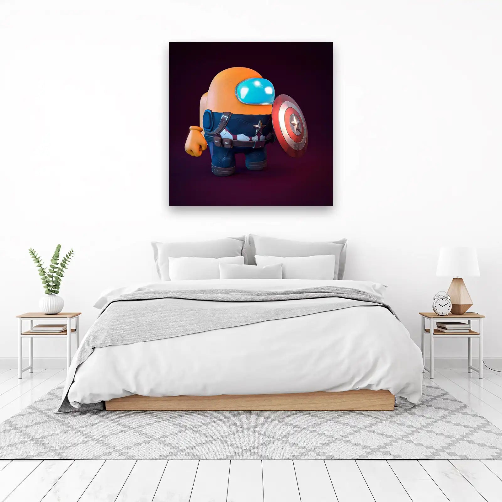 Captain America Among Us Wall Art