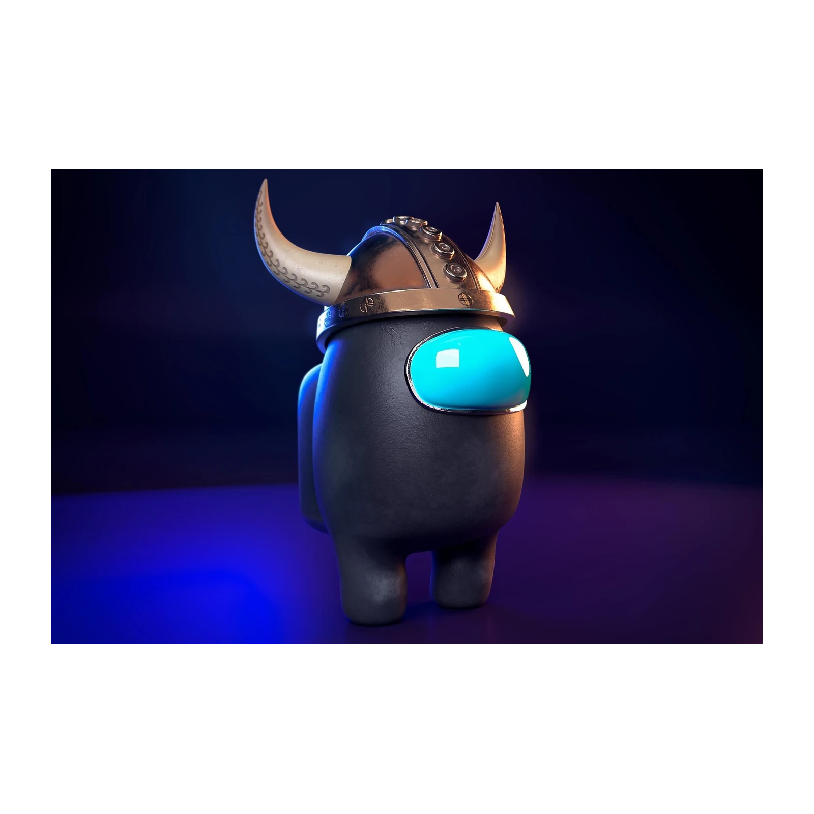 Cosmic Viking Astronaut Wall Art