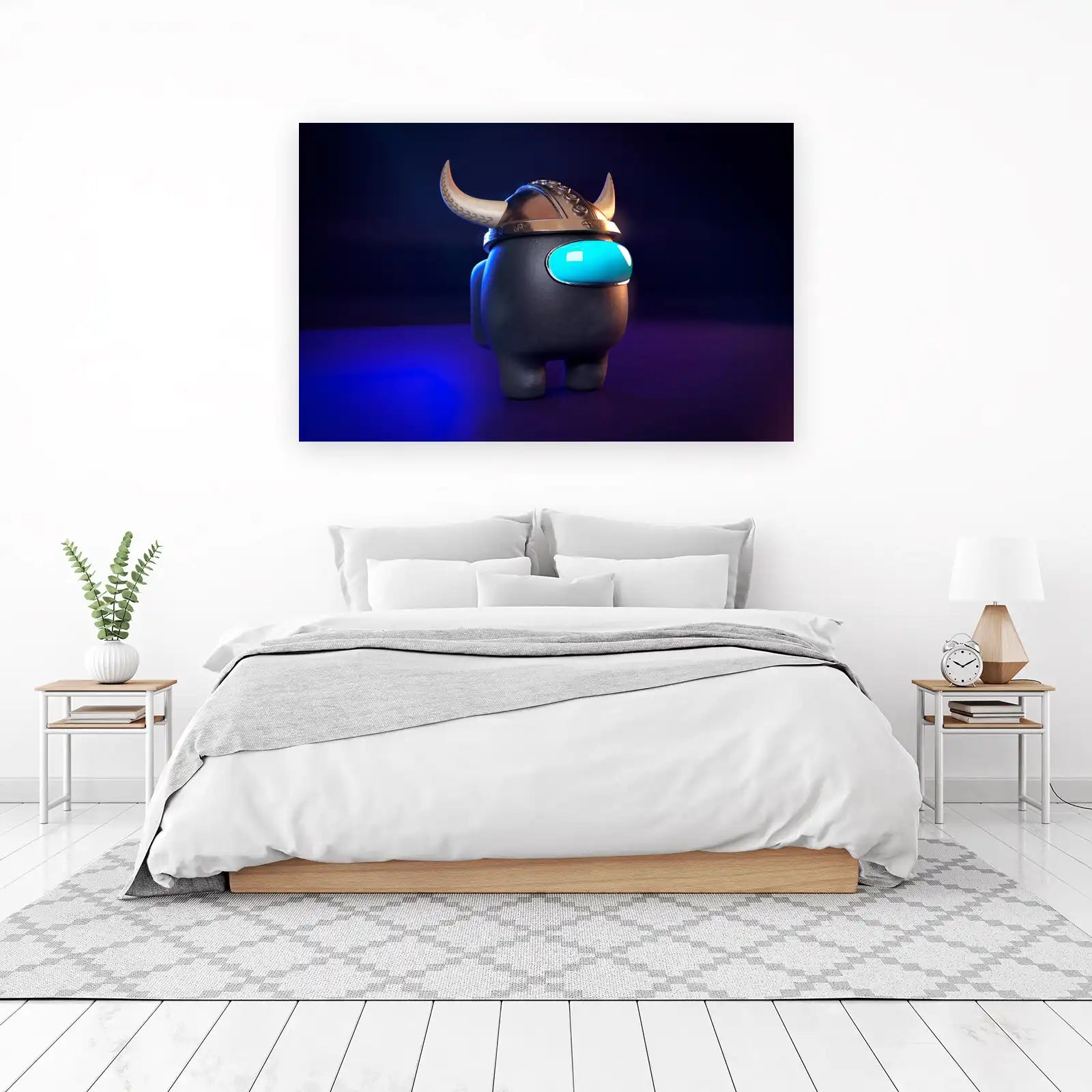 Cosmic Viking Astronaut Wall Art
