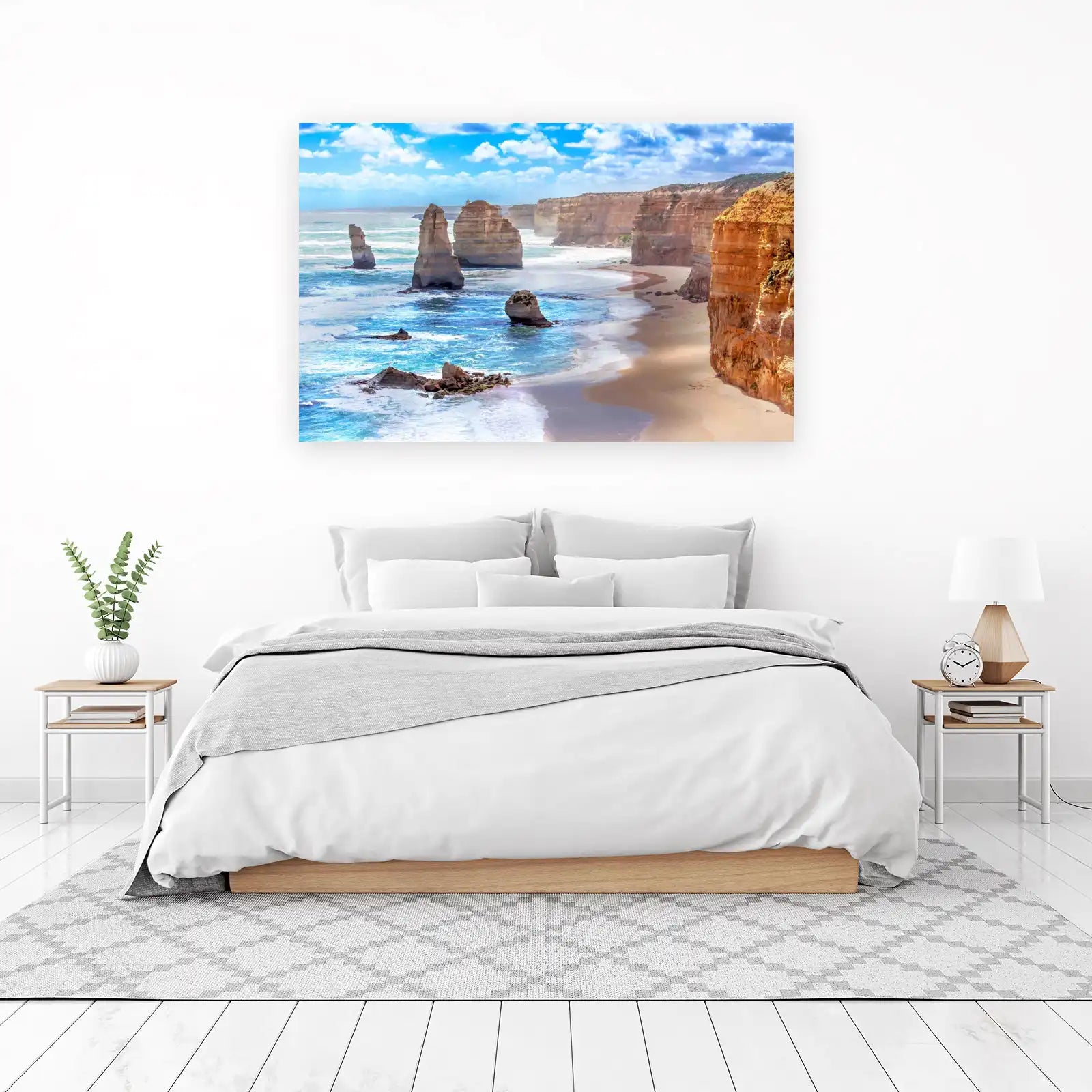 Serene Ocean Cliffs Twelve Apostles Wall Art
