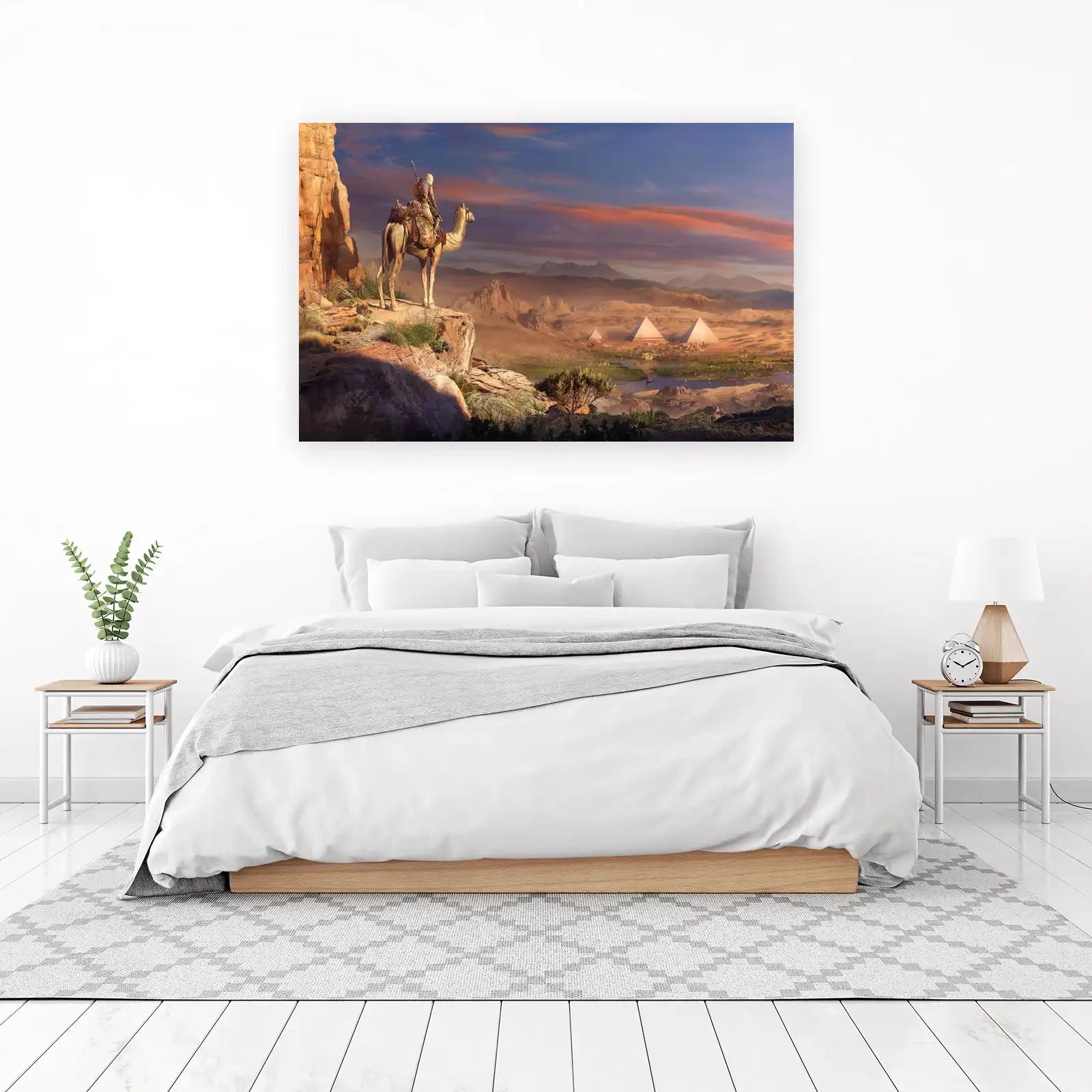 Ancient Egypt Camel Ride Wall Art