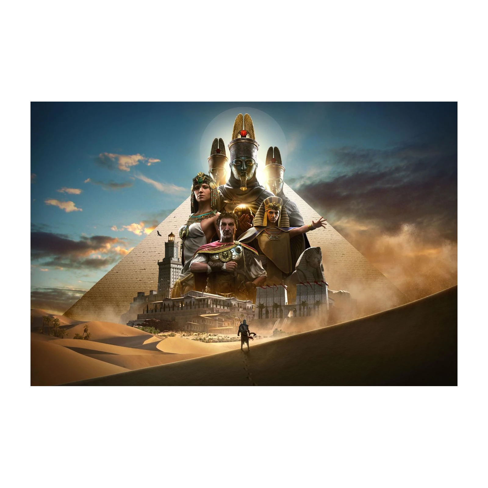 Ancient Egypt Pharaohs Pyramid Wall Art