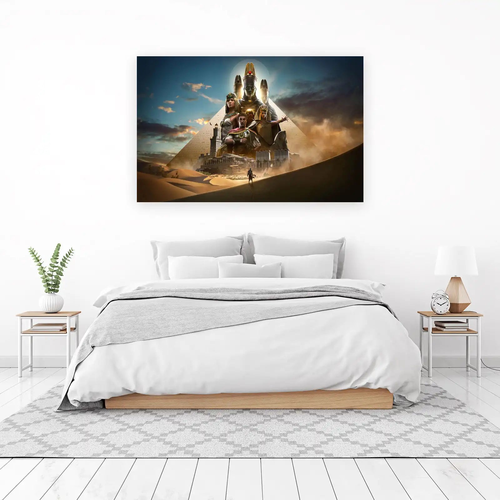 Ancient Egypt Pharaohs Pyramid Wall Art
