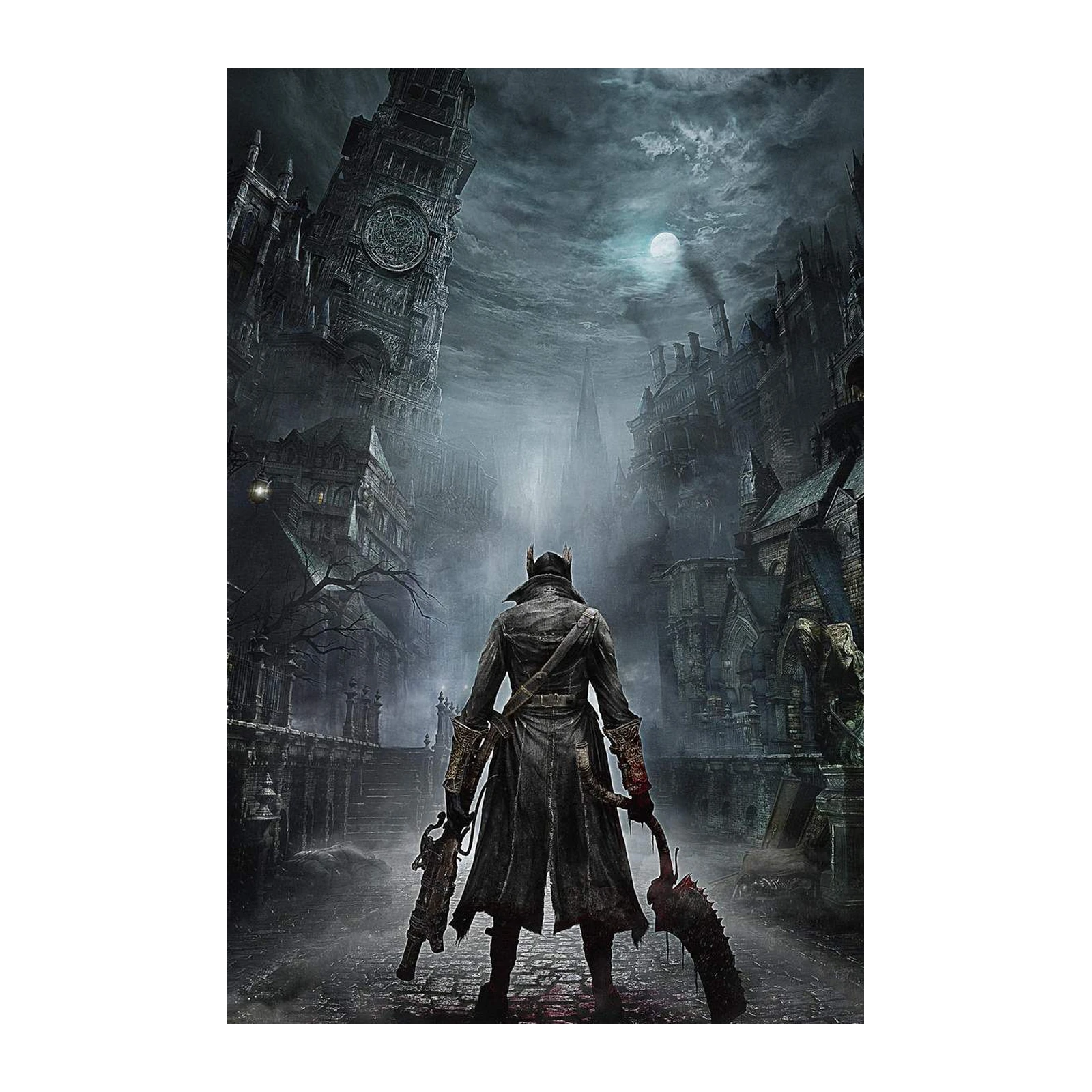 Gothic Hunter Bloodborne Wall Art