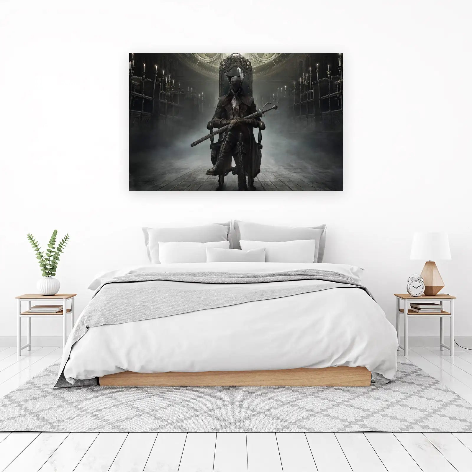 Gothic Hunter Throne Wall Art