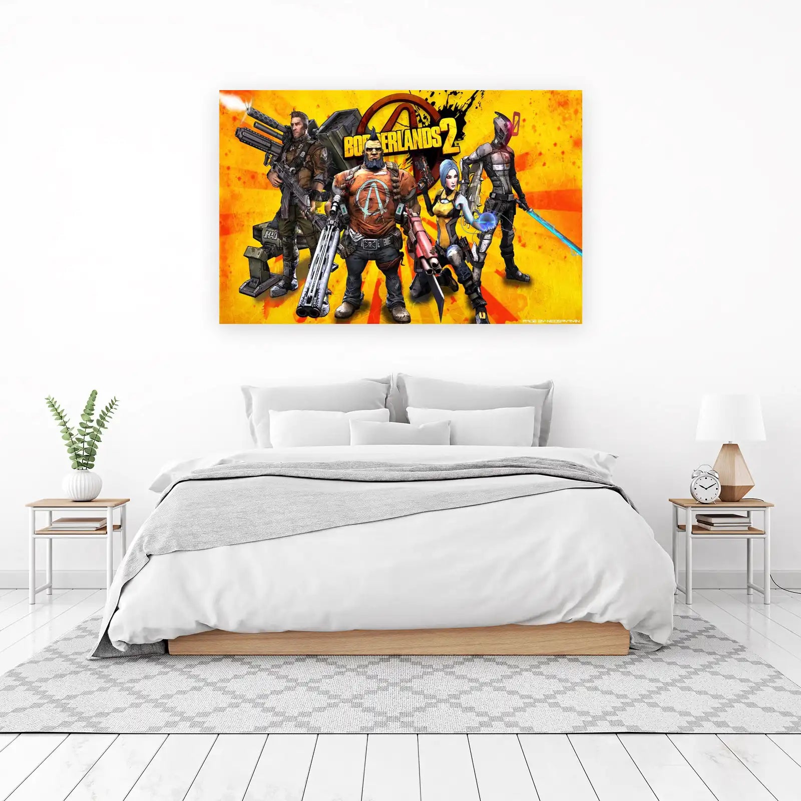 Borderlands 2 Characters Epic Loot Wall Art