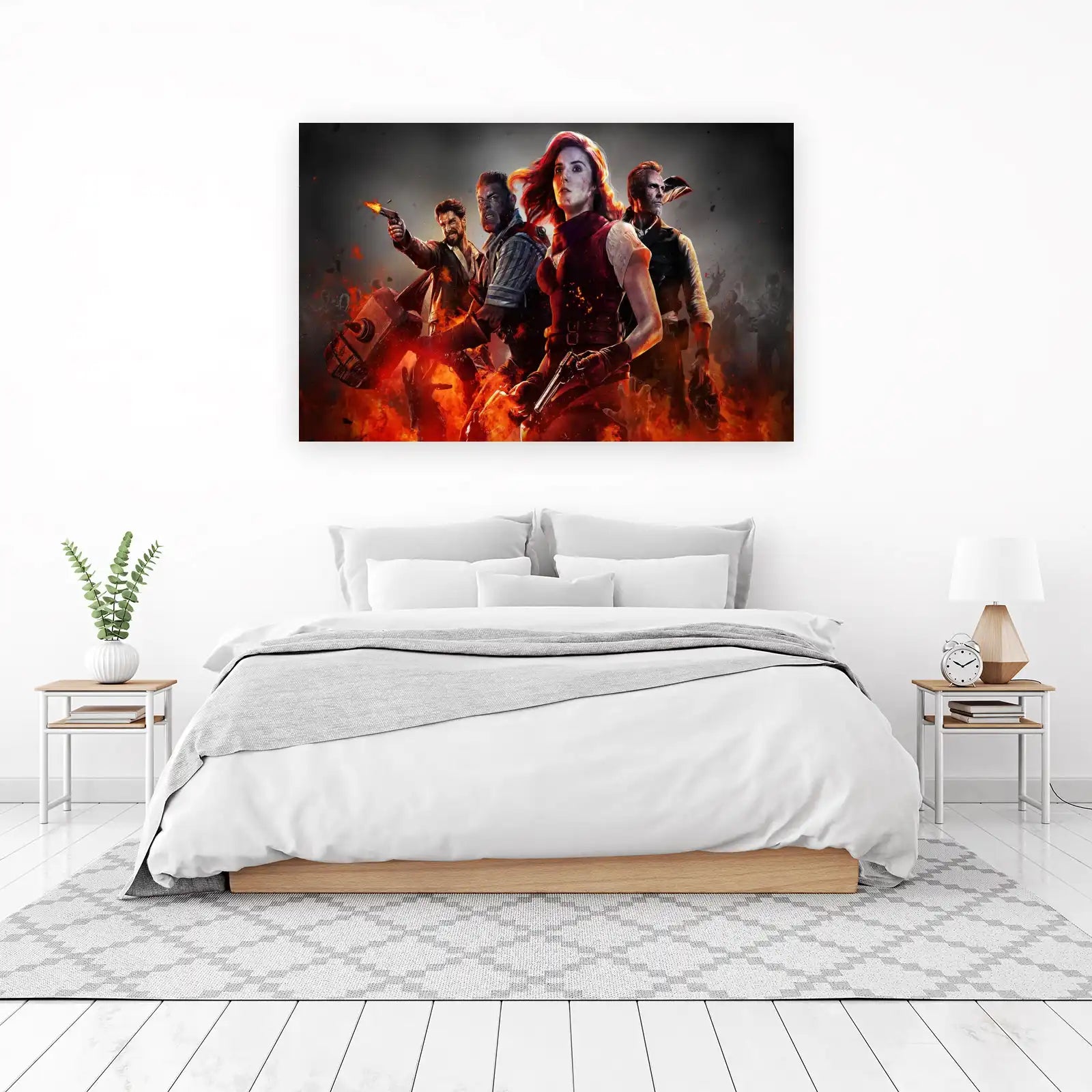Epic Zombie Hunters Action Wall Art