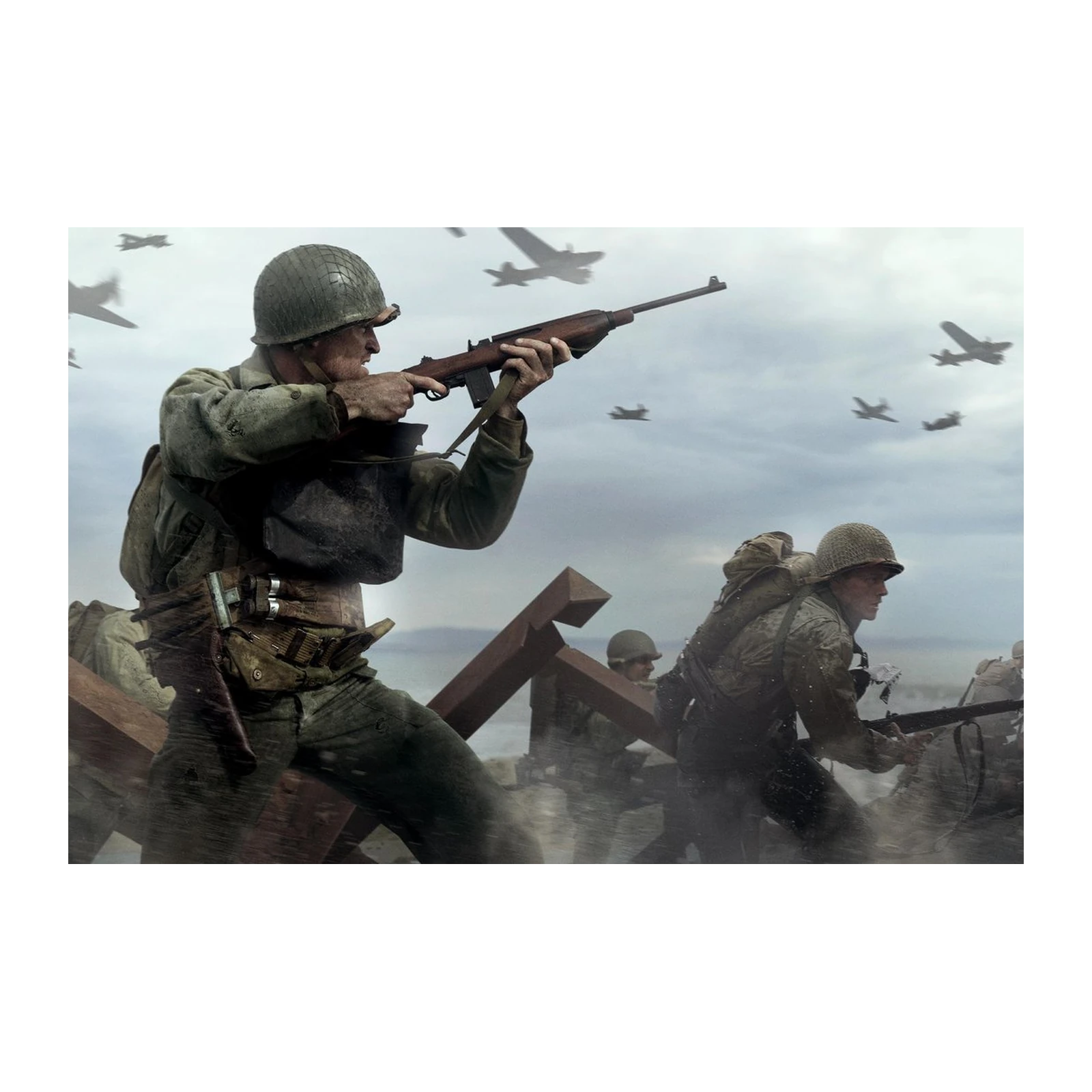 Call of Duty WWII D-Day Landing Wall Art