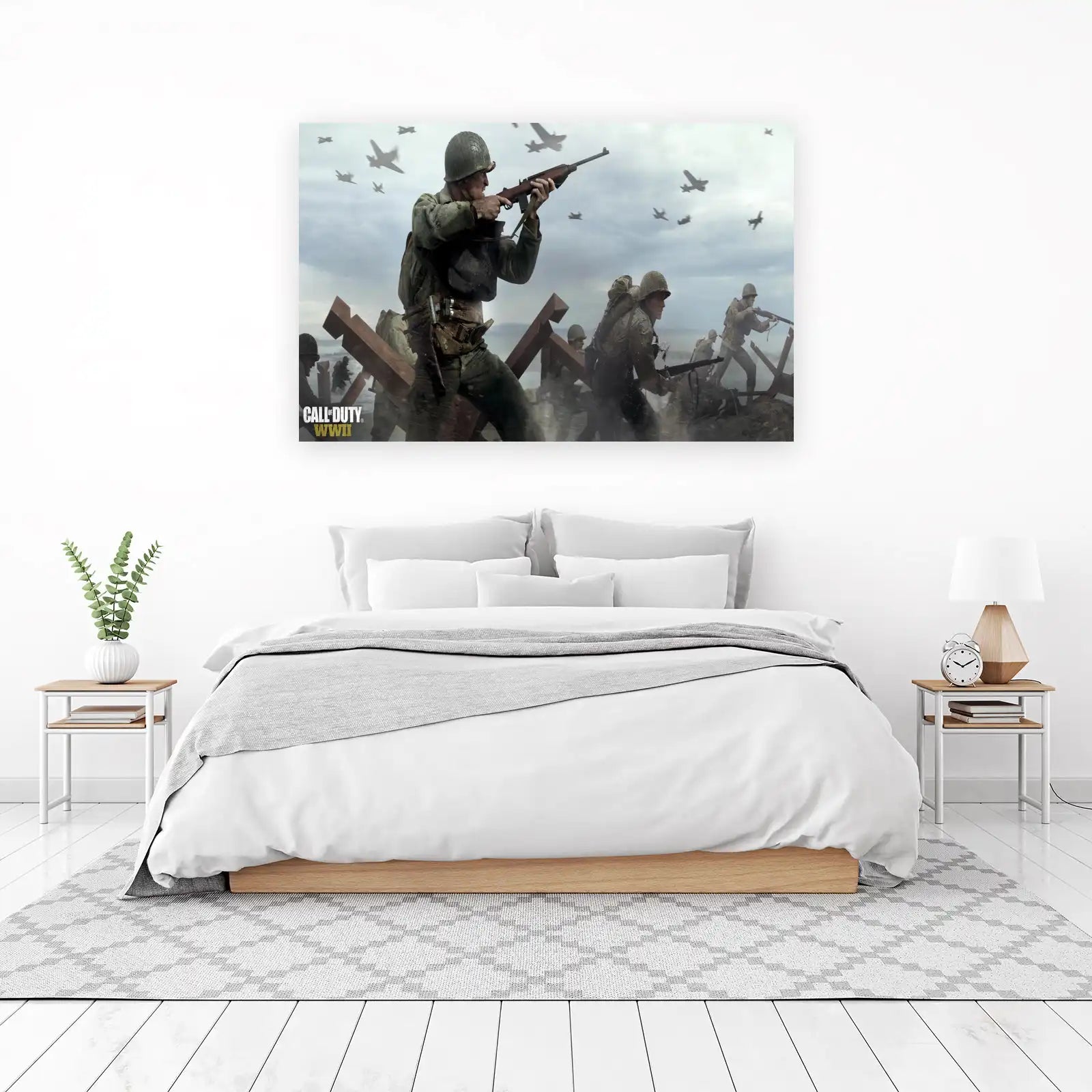 Call of Duty WWII D-Day Landing Wall Art