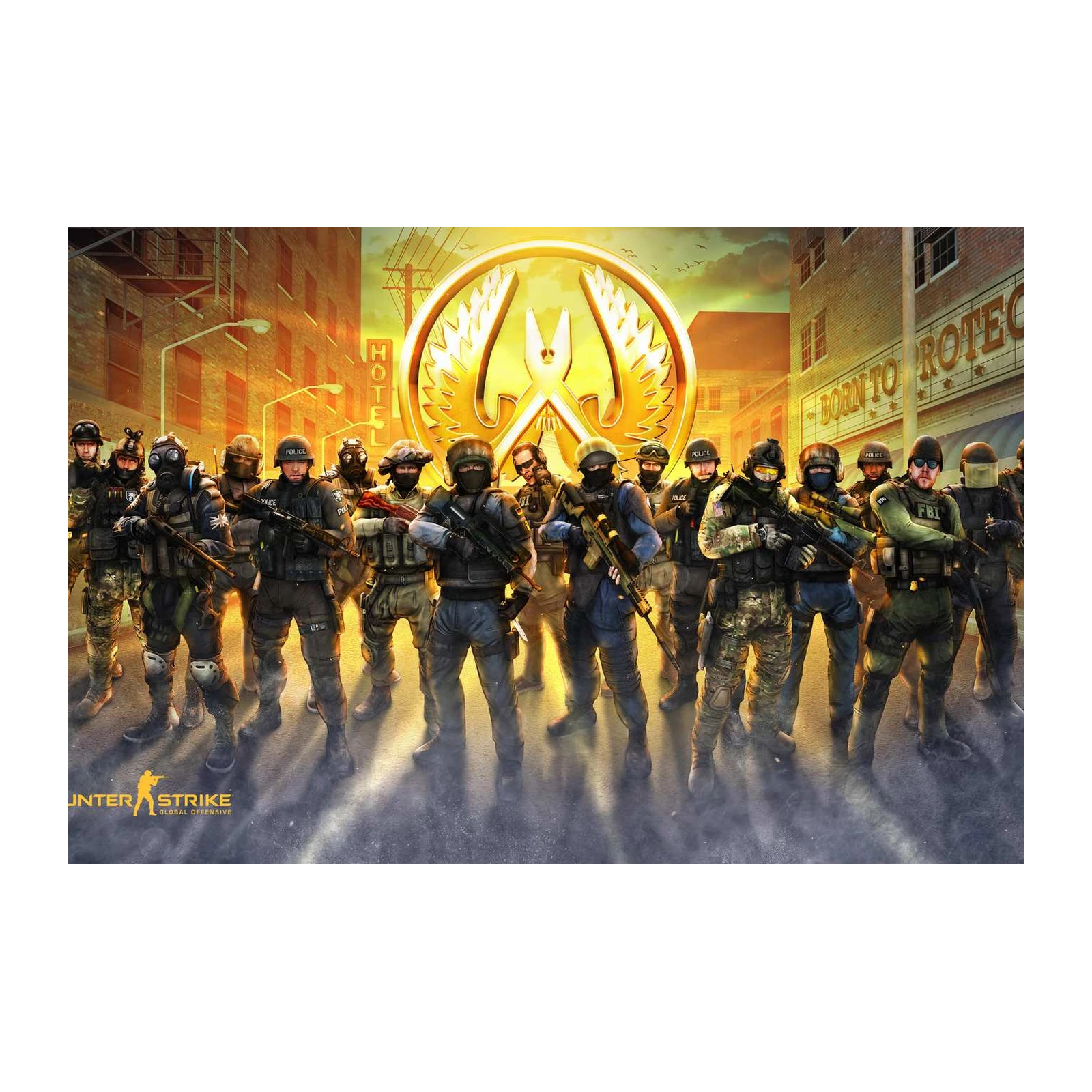 Counter-Strike Global Offensive Team Wall Art