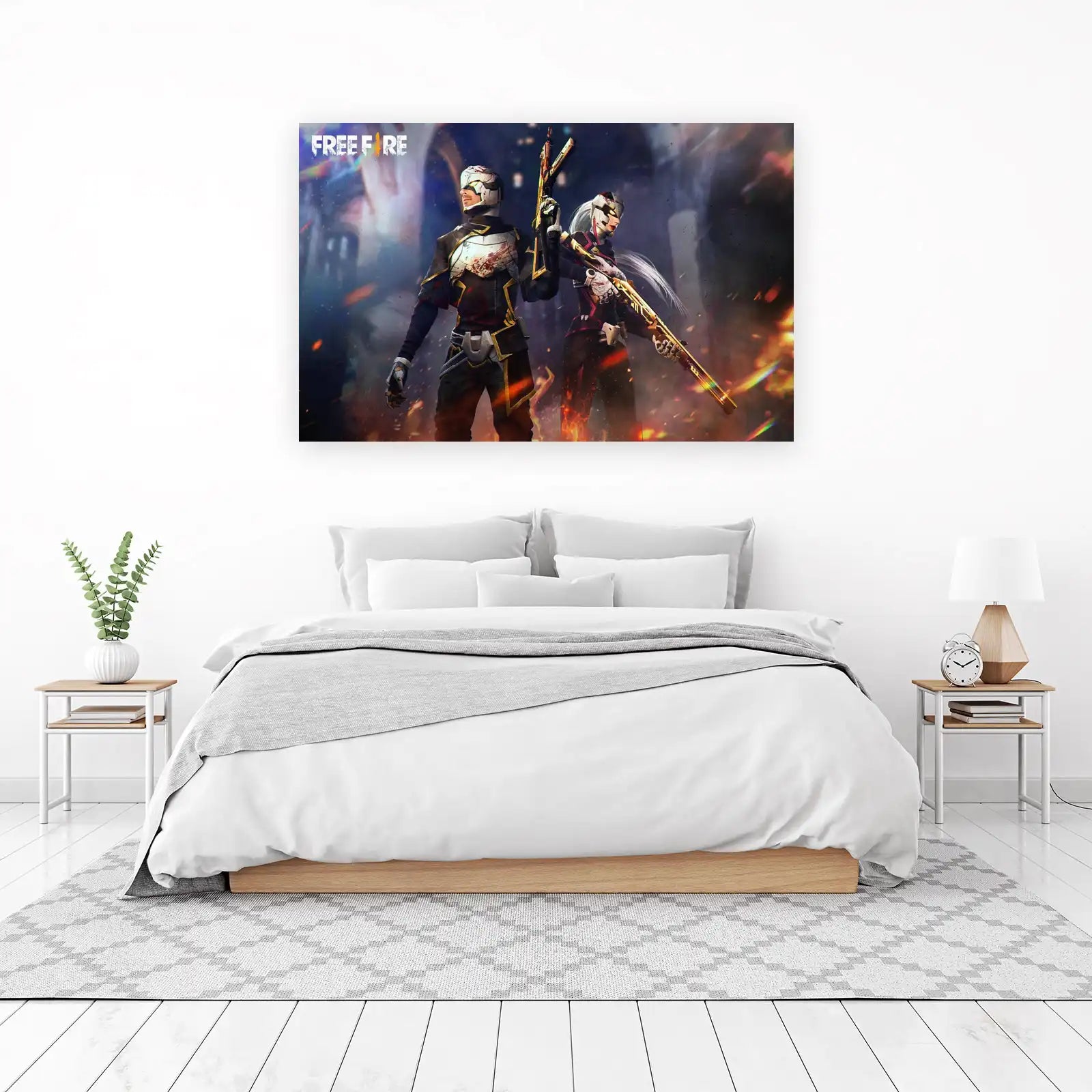 Epic Free Fire Duo Wall Art
