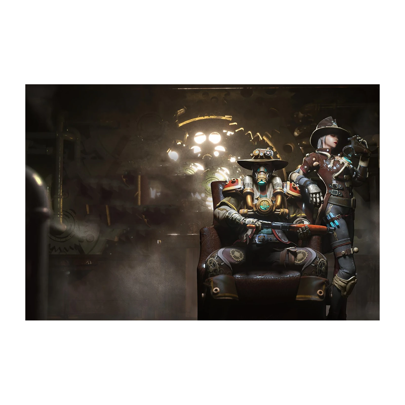 Steampunk Duo Adventure Wall Art