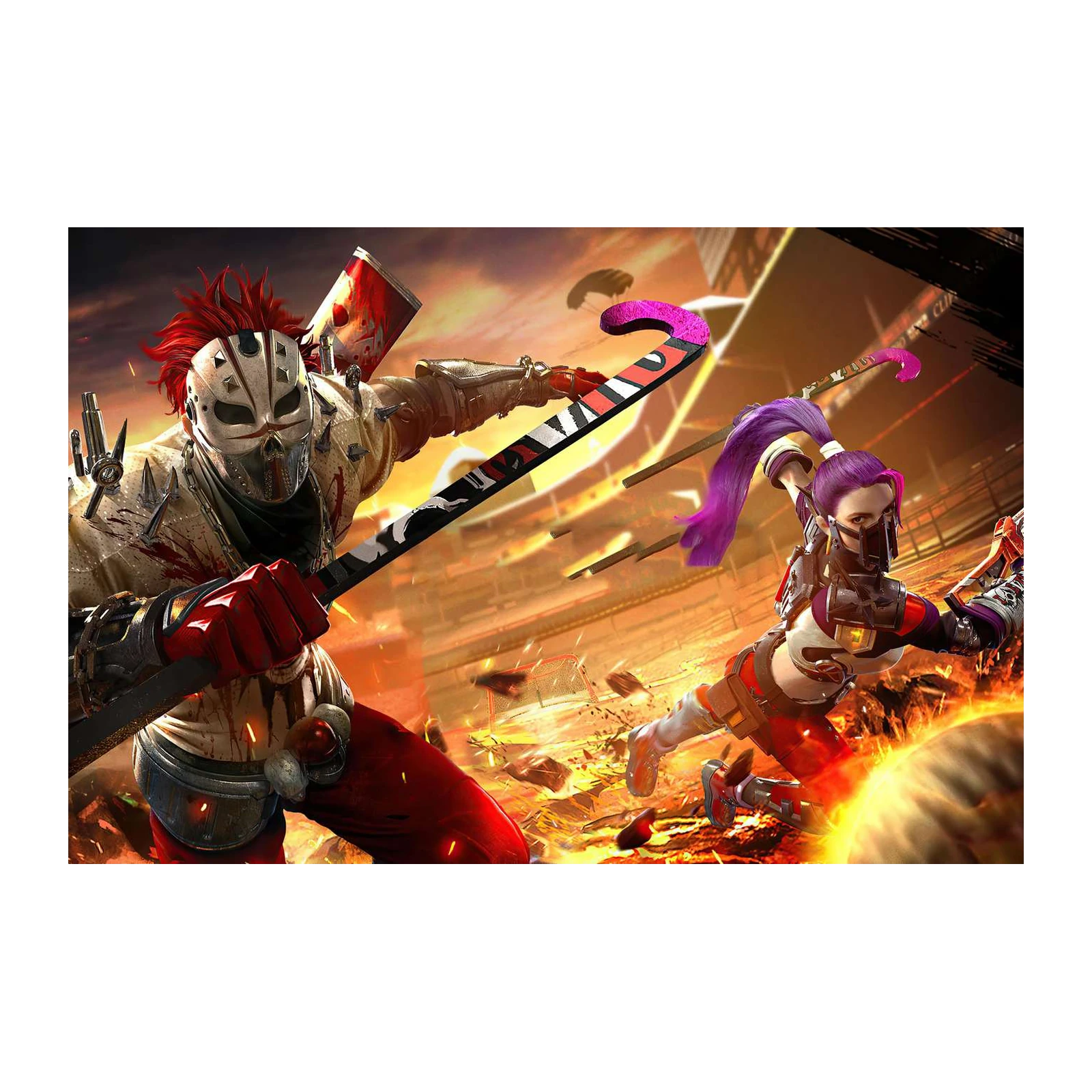 Action-Packed Gaming Duo Wall Art