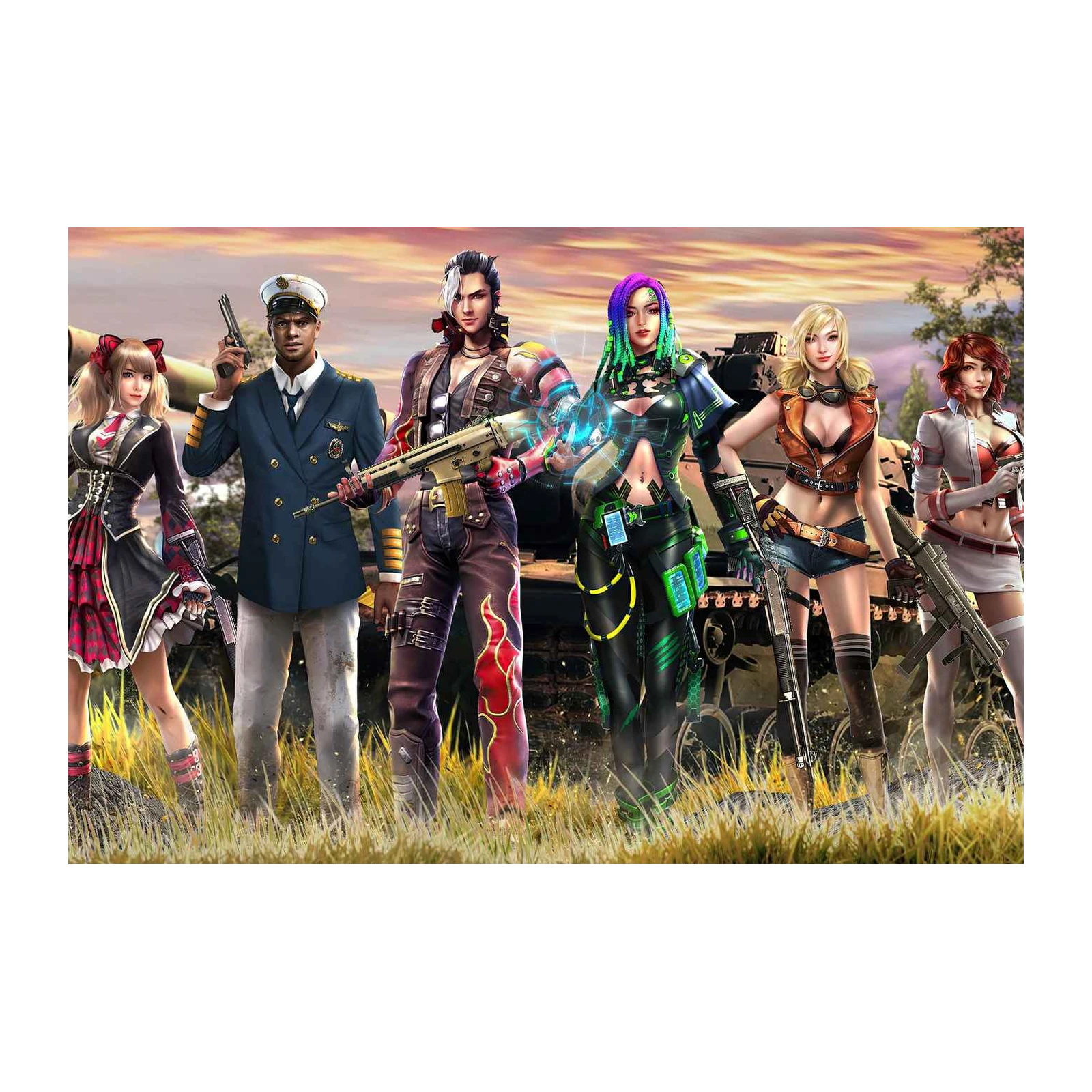 Elite Squad Wall Art - Gaming Art