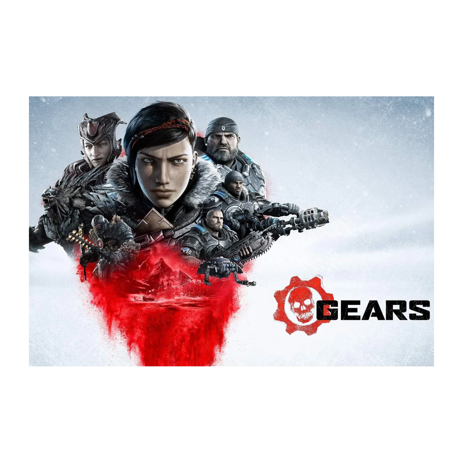 Gears 5 Epic Battle Scene Wall Art