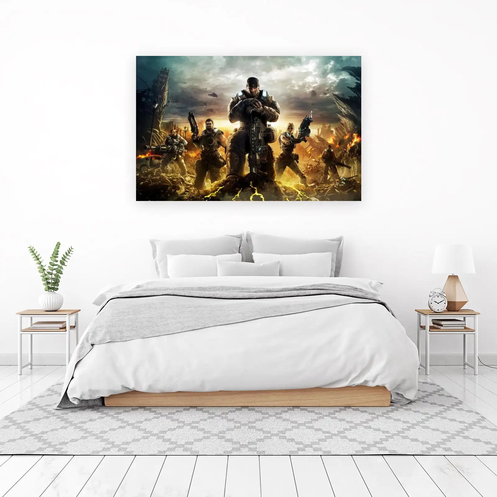 Epic Gamer Squad Poster Wall Art
