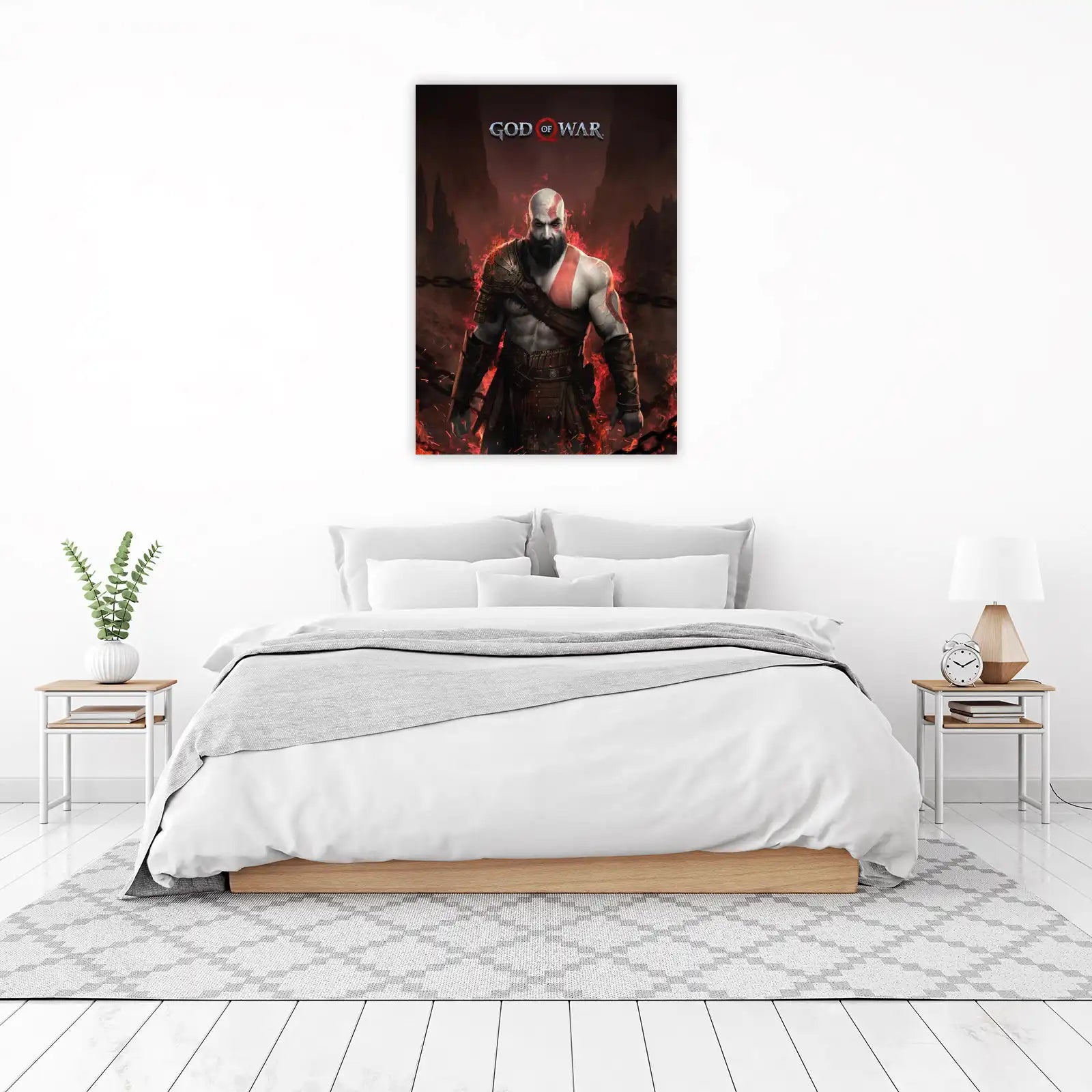 Kratos God of War Epic Wall Art