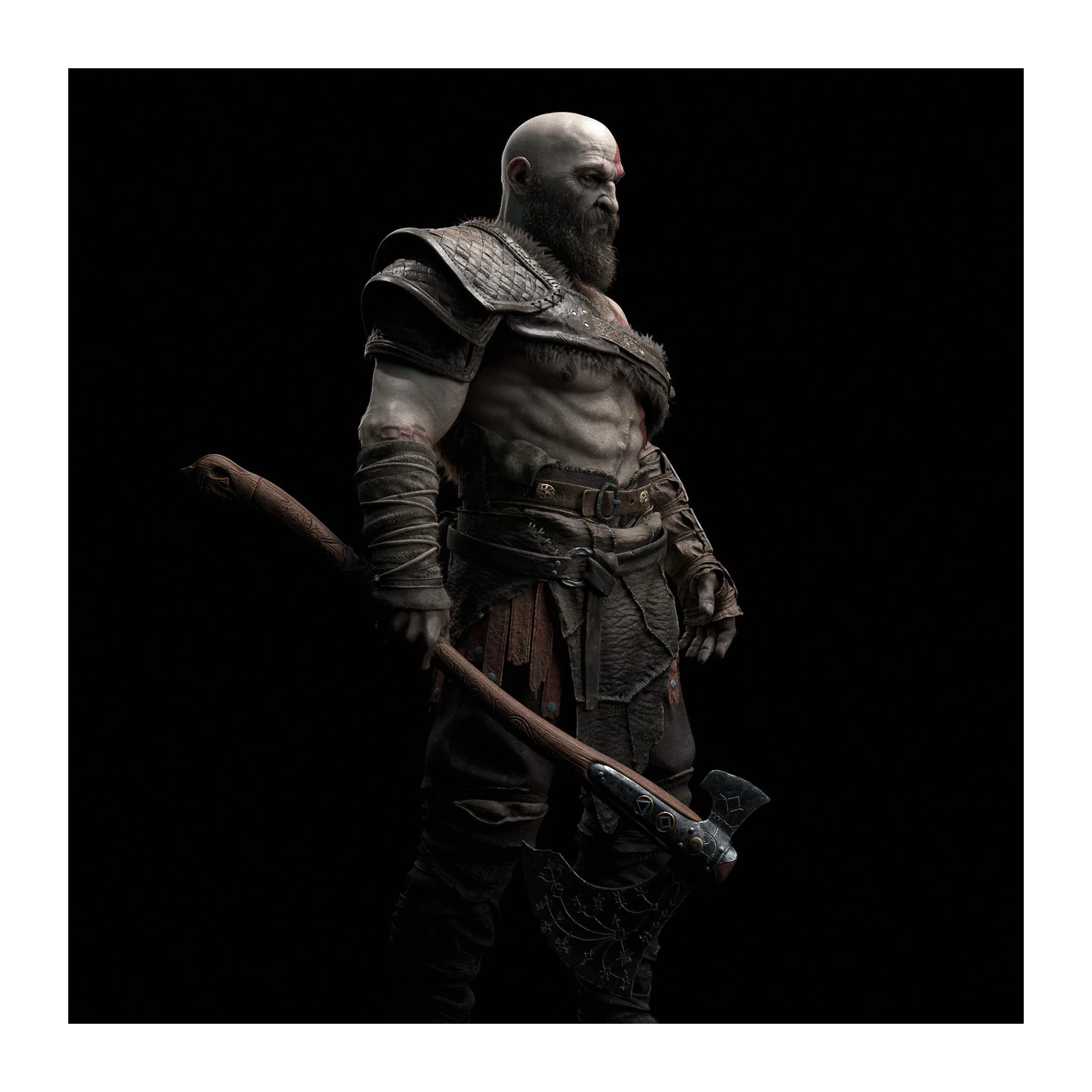 Kratos Warrior Axe Wall Art