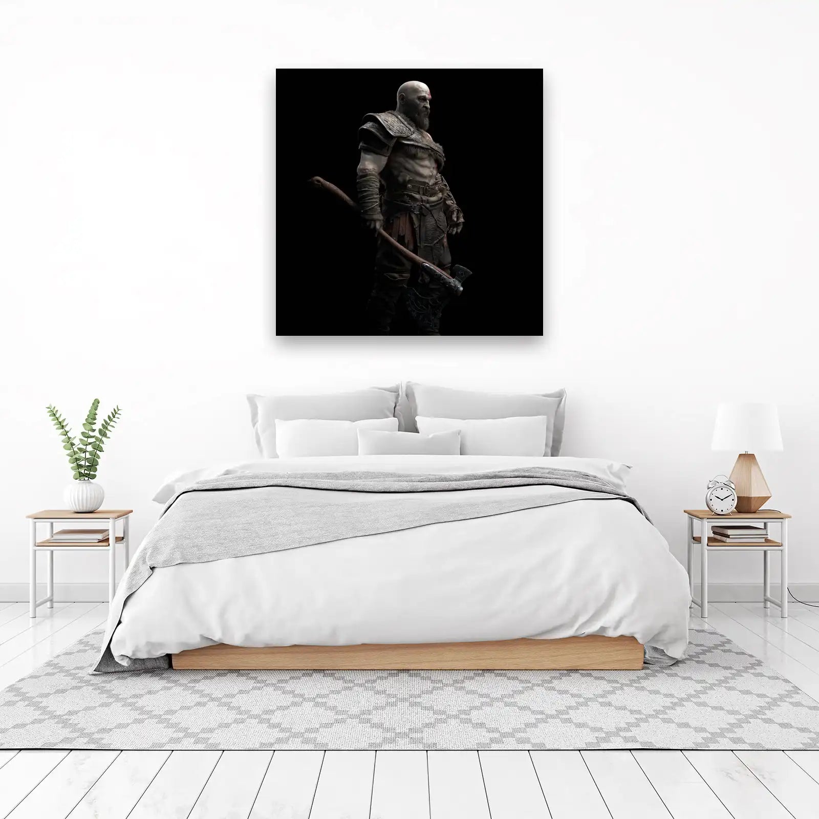 Kratos Warrior Axe Wall Art