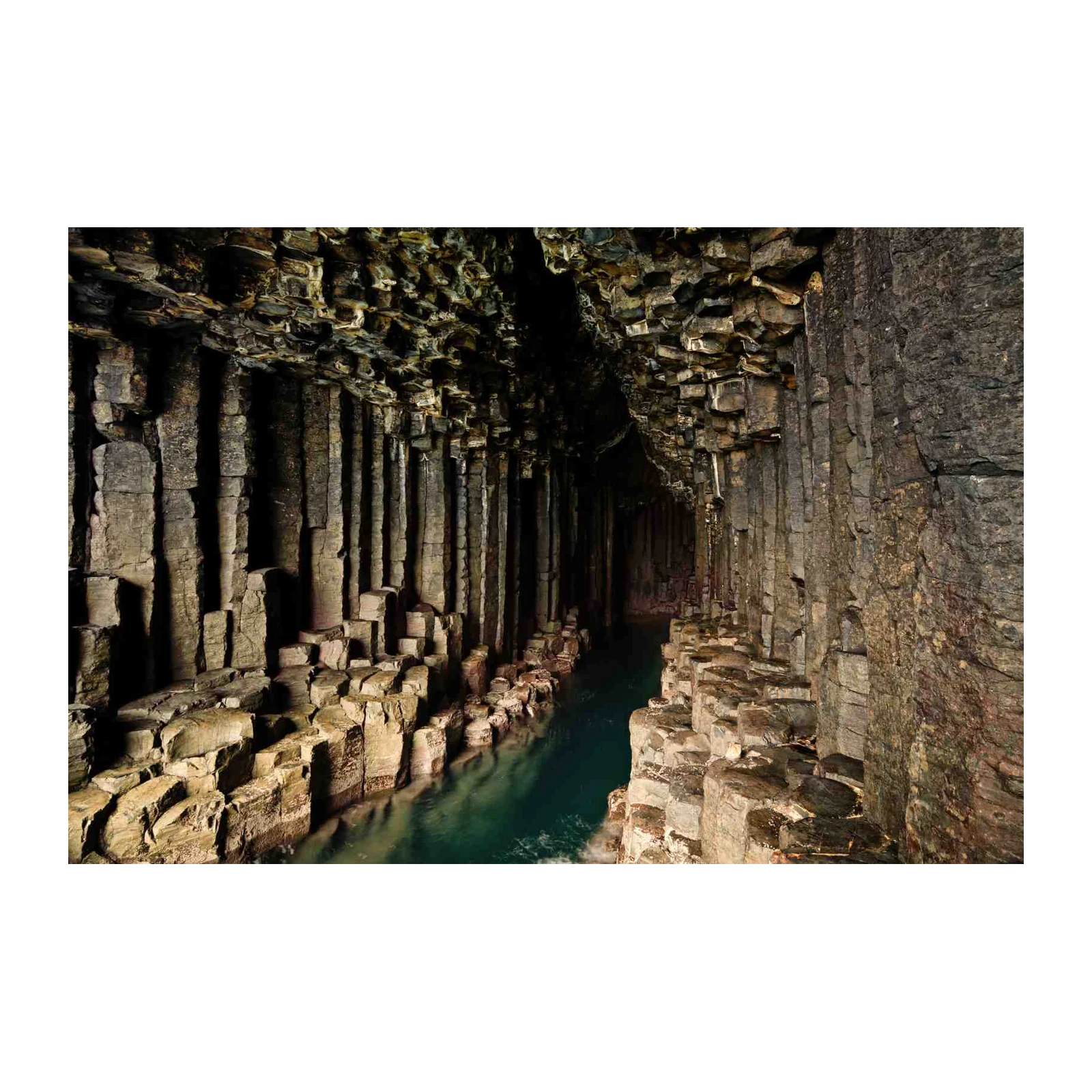Nature's Cathedral Basalt Columns Wall Art