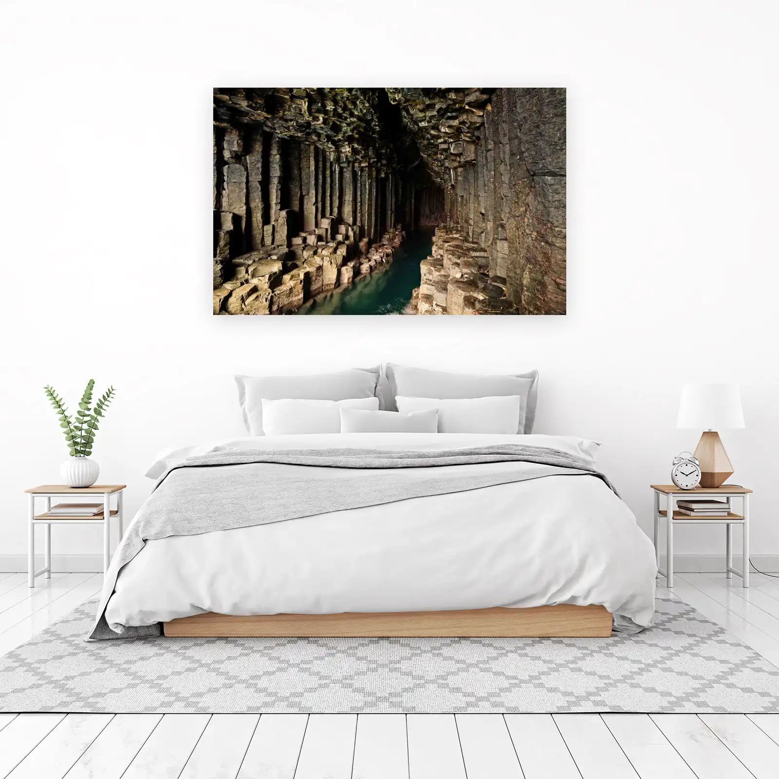 Nature's Cathedral Basalt Columns Wall Art