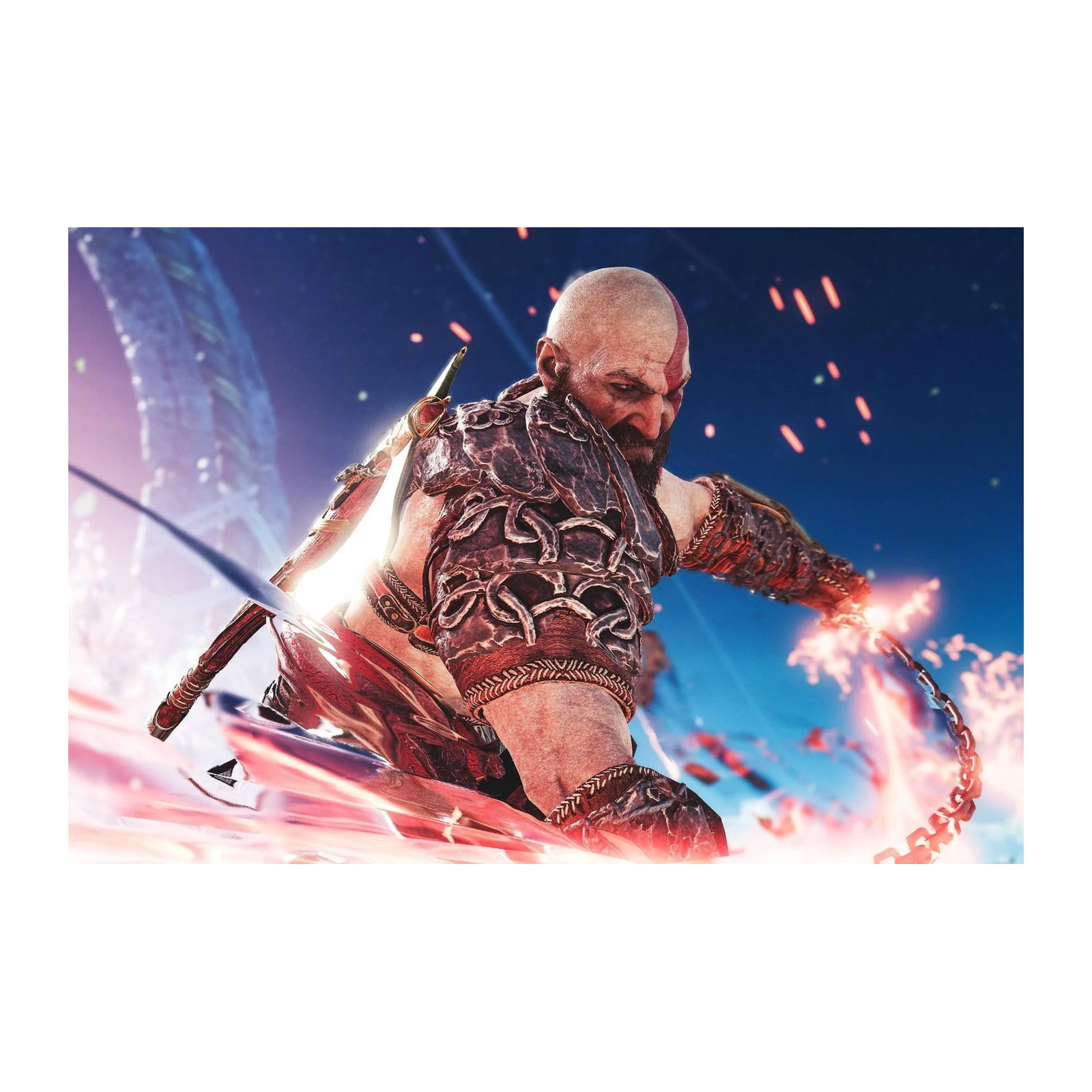 Kratos Battle Ready Wall Art