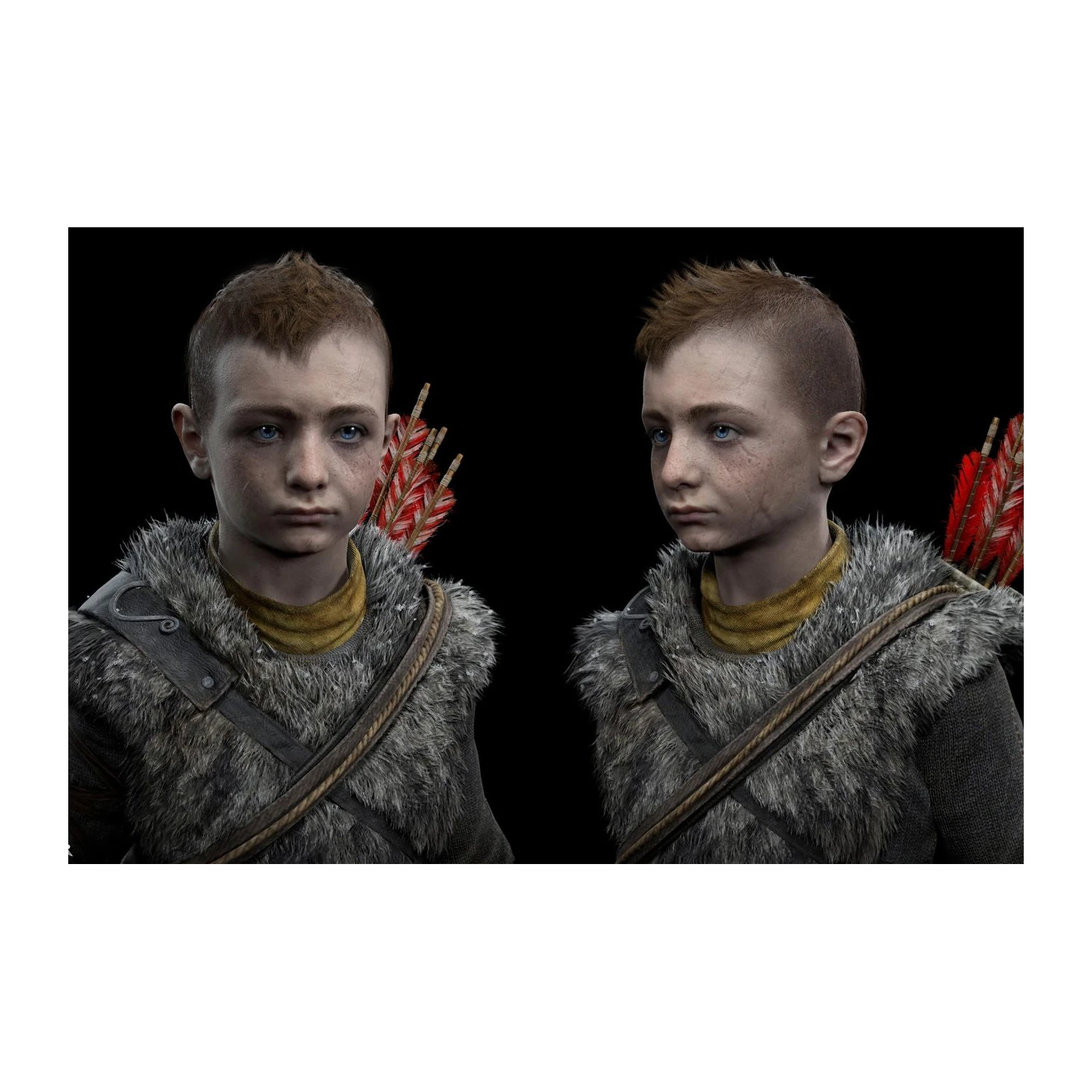 Atreus 'Boy' God of War Wall Art