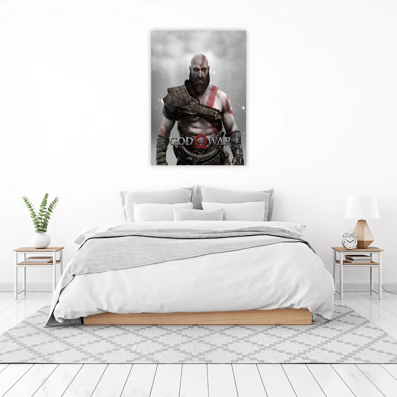 Kratos God of War Wall Art