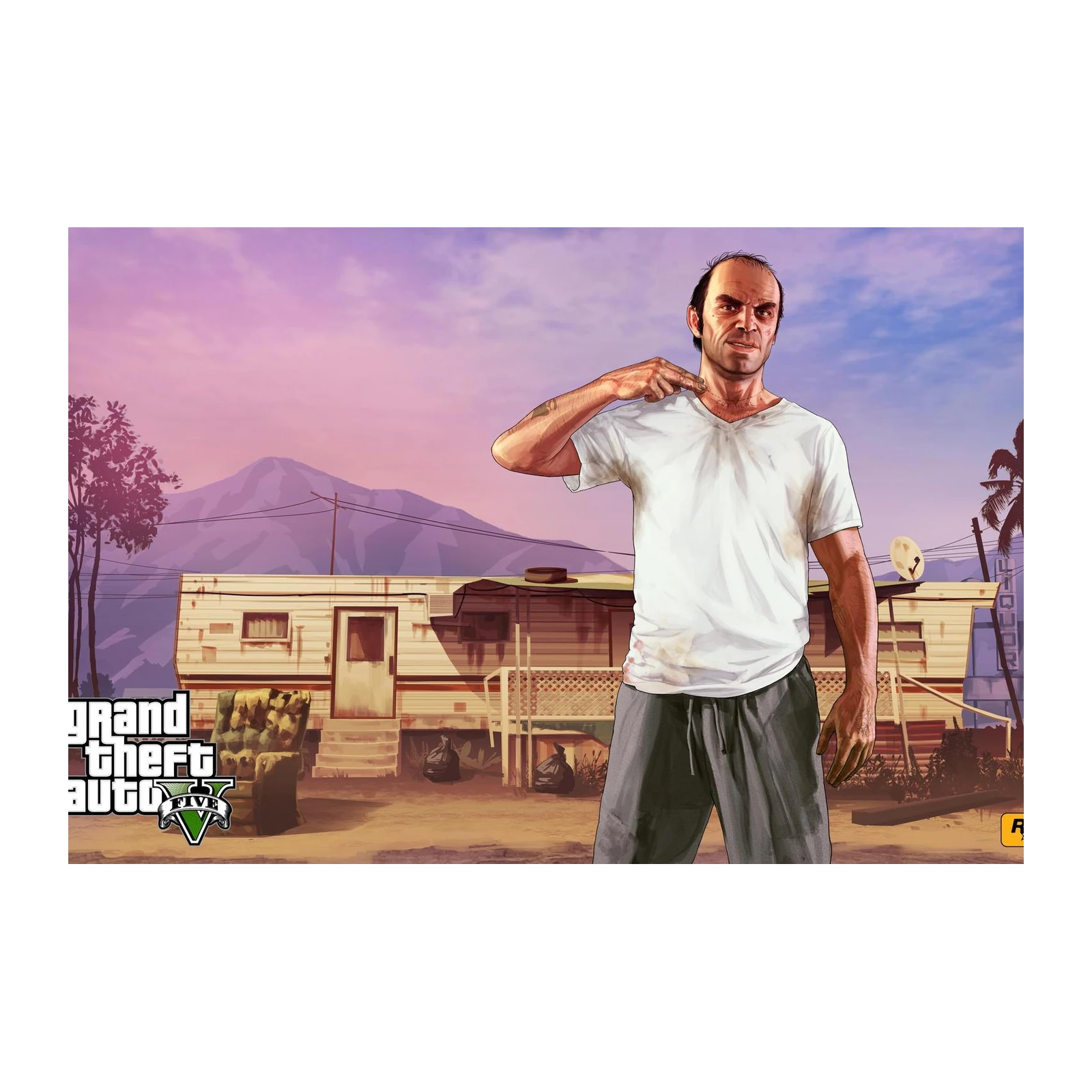Trevor Philips Grand Theft Auto V Wall Art