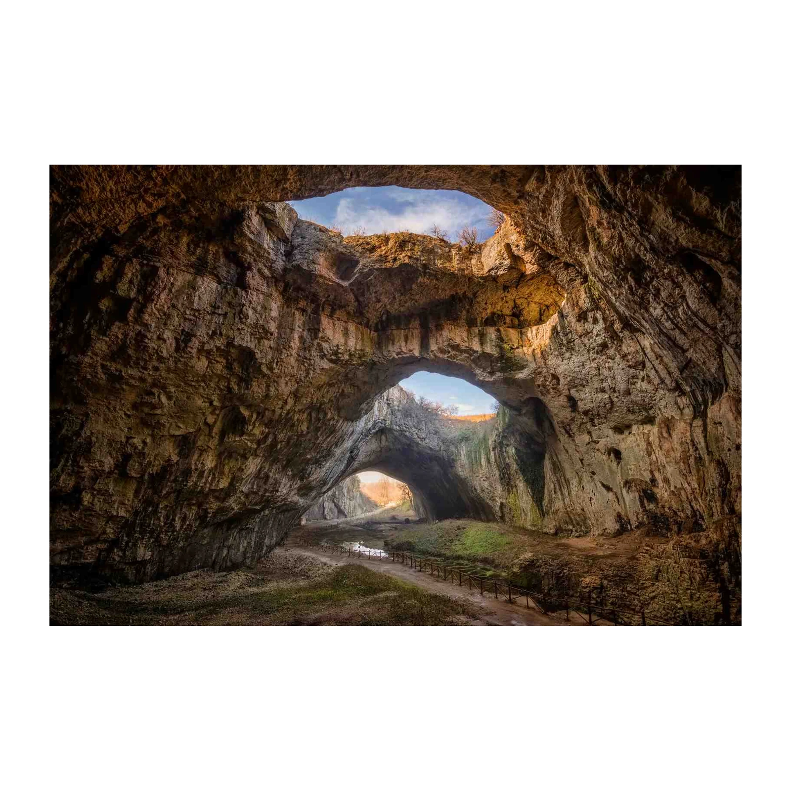 Cave Arch Nature Scenic Landscape Wall Art