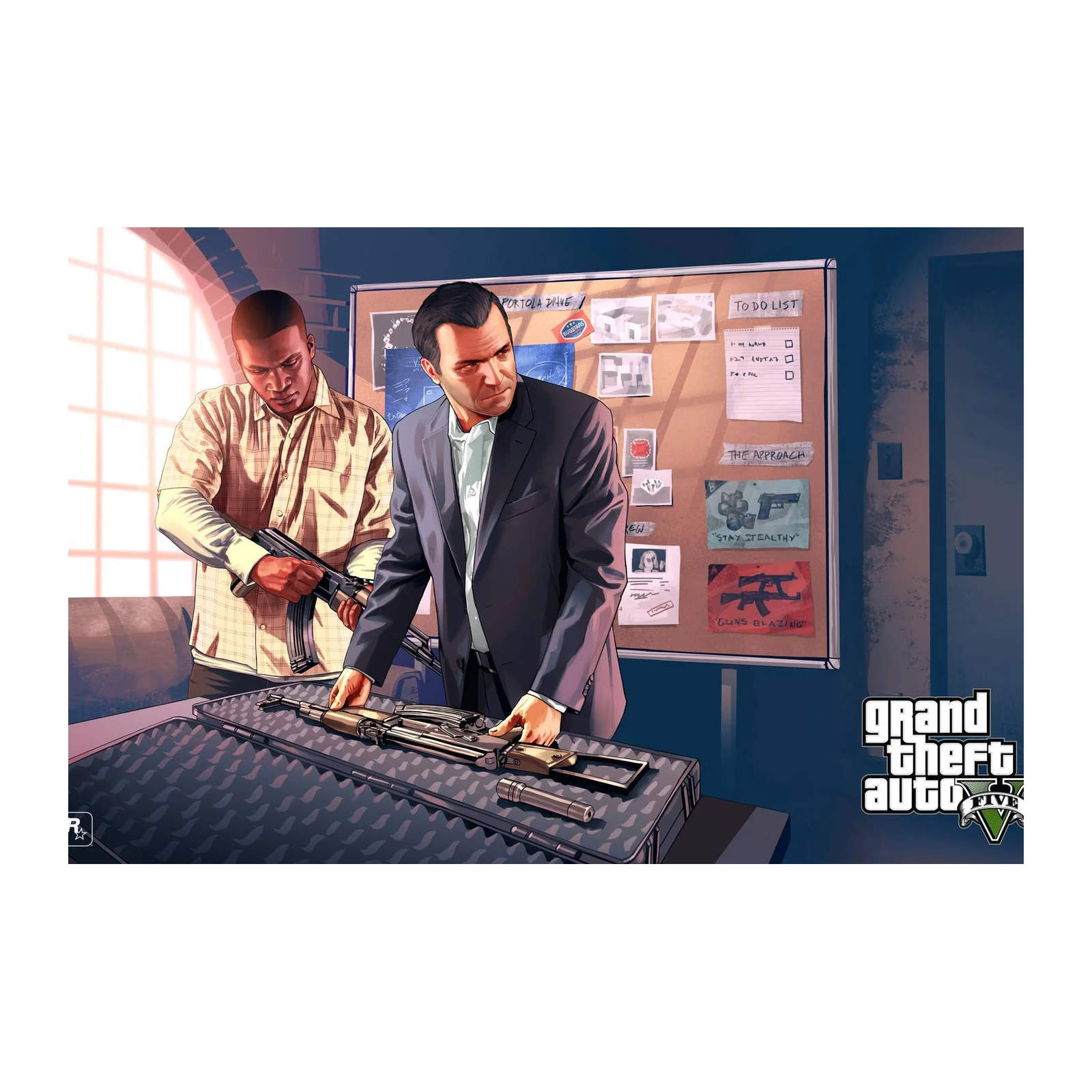 Grand Theft Auto V "The Approach" Wall Art