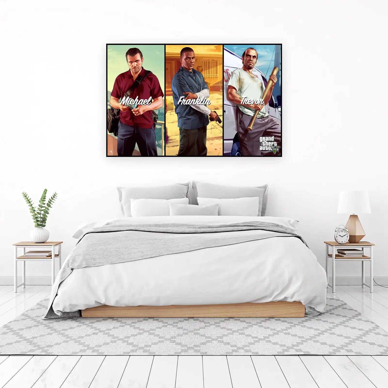 Grand Theft Auto V Trio Wall Art
