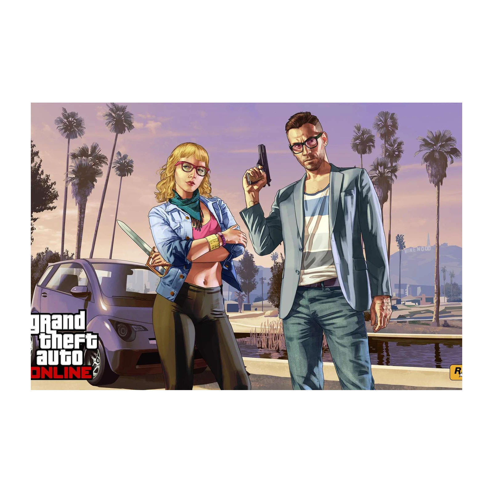 GTA Online Duo Style Wall Art