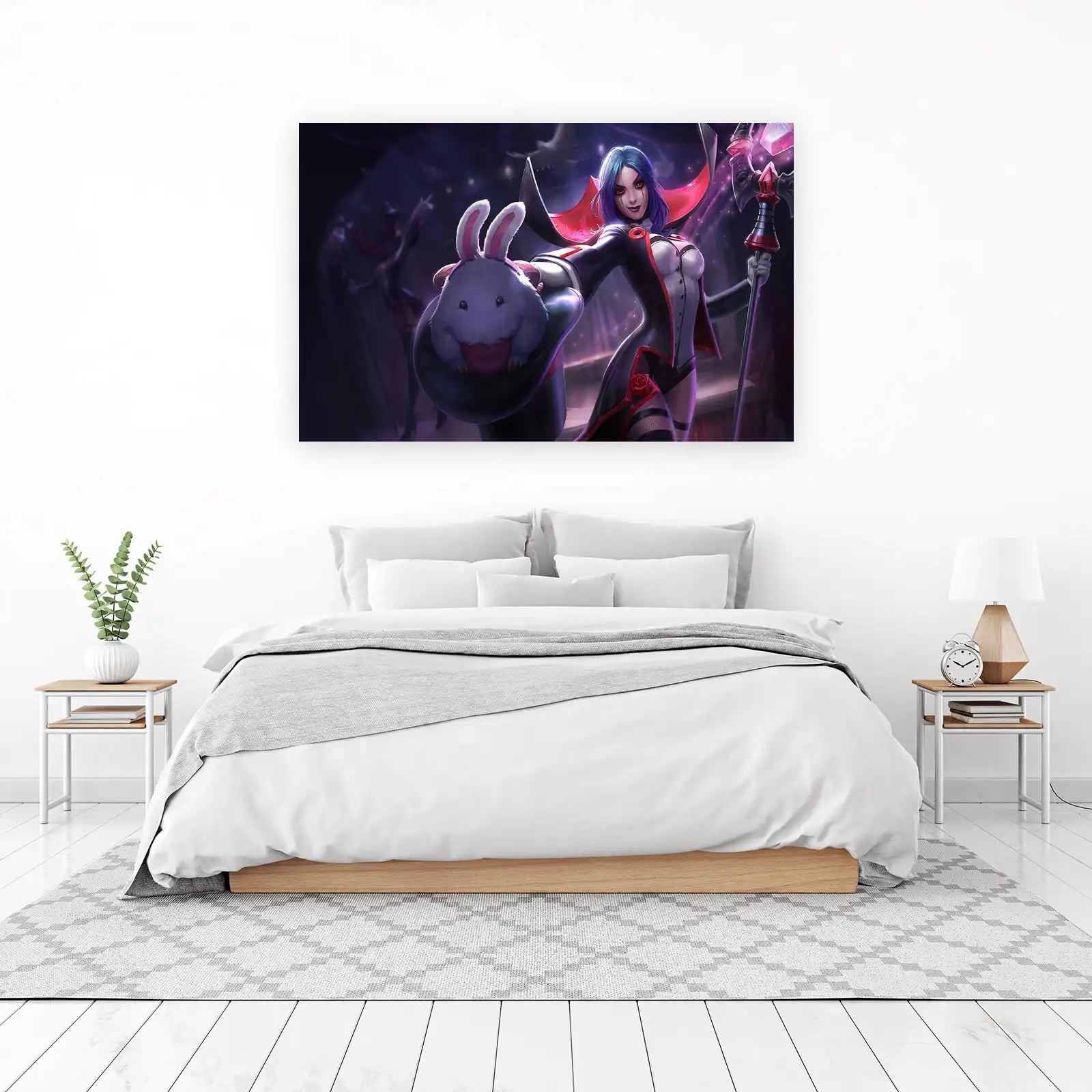 Mysterious Magician Poro Wall Art