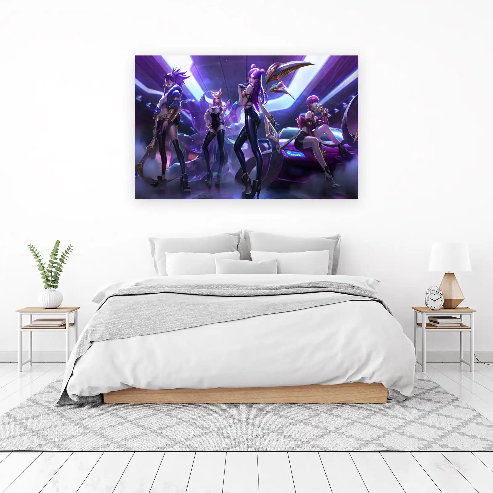K/DA Prestige K/DA All Out Pop Stars Wall Art