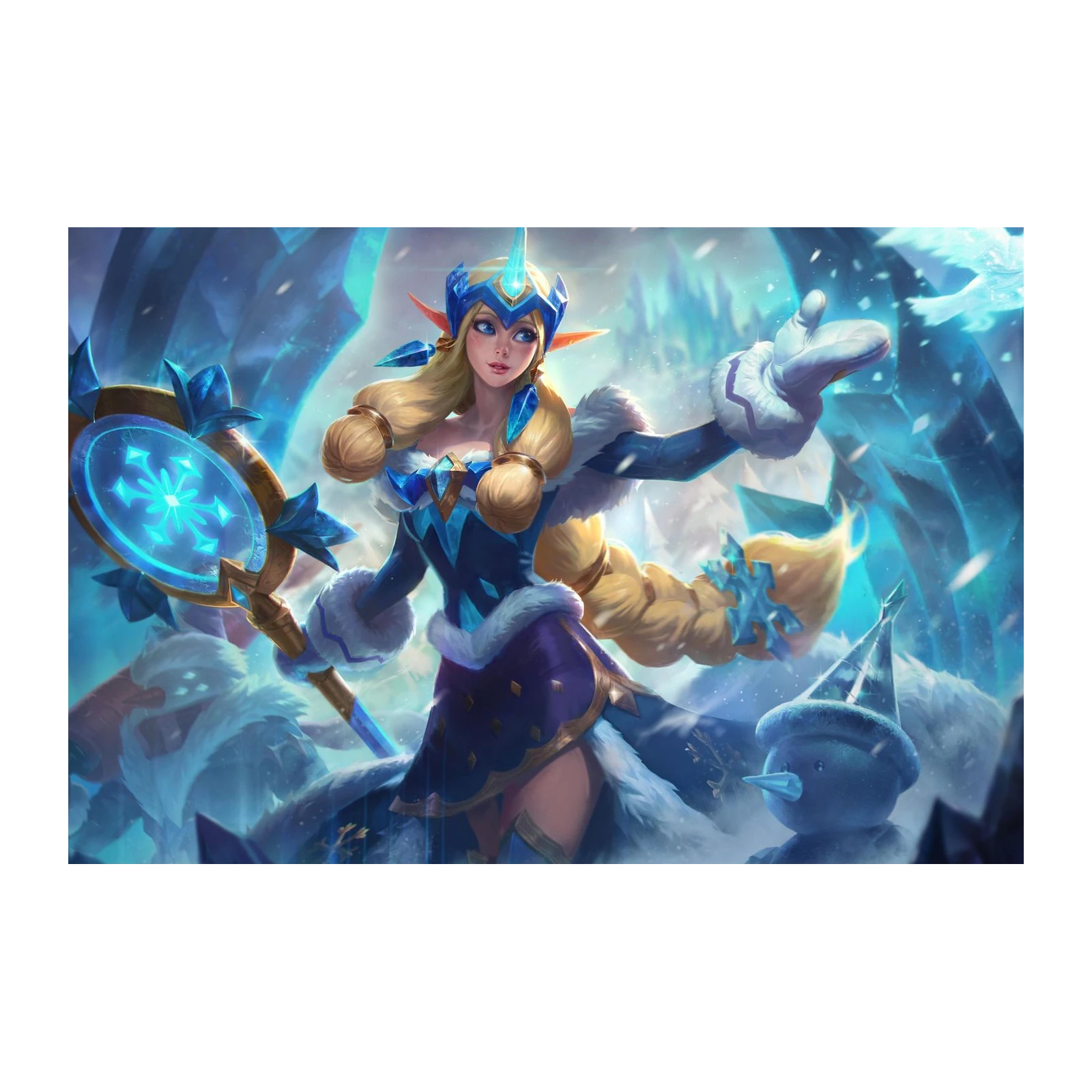 Winter Enchantress League Wall Art