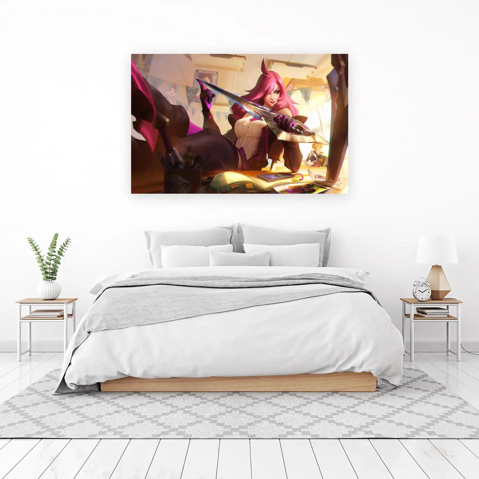 Kai'Sa Gaming Champion Art Wall Art