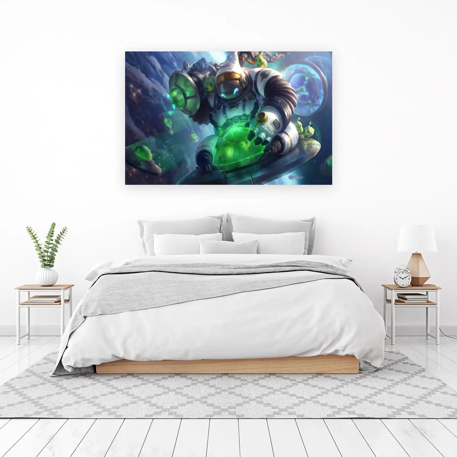 Cosmic Astronaut Alien Adventure Wall Art