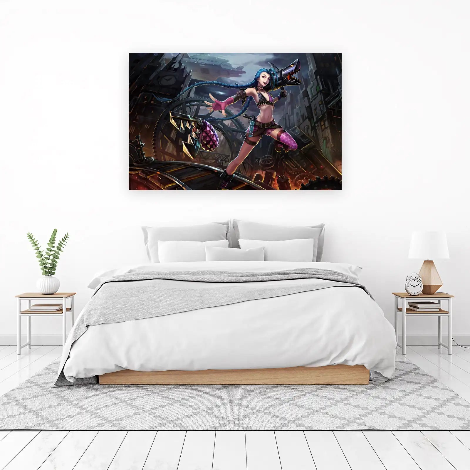 Jinx Chaos Unleashed "Get Jinxed" Wall Art
